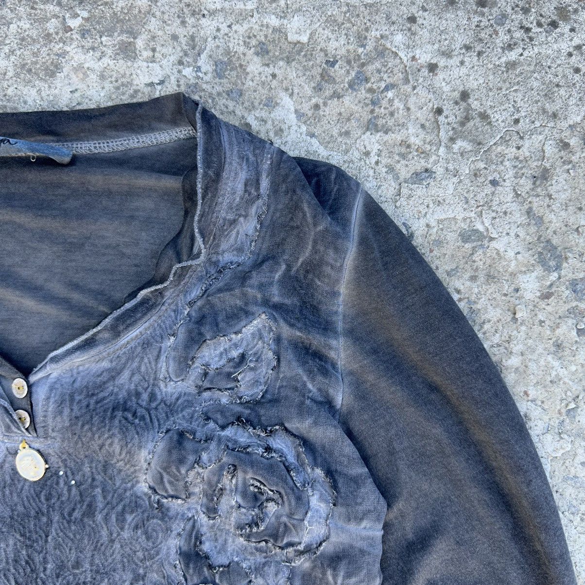 Bottega Veneta Vintage Bottega Japanese Style Long-sleeve T-shirts Y2K 00s Size L / US 10 / IT 46 - 7 Thumbnail