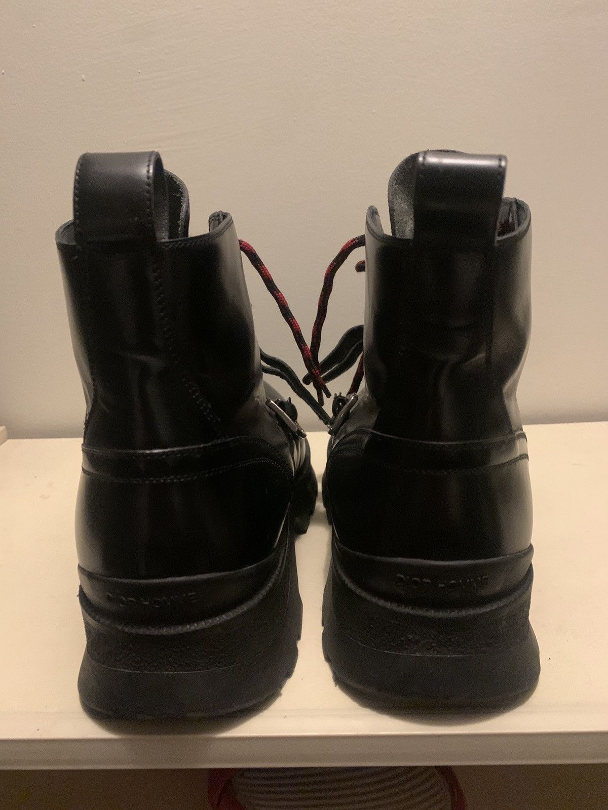 Christian Dior Monsieur Christian Dior high top leather boots Size US 9.5 / EU 42-43 - 3 Thumbnail