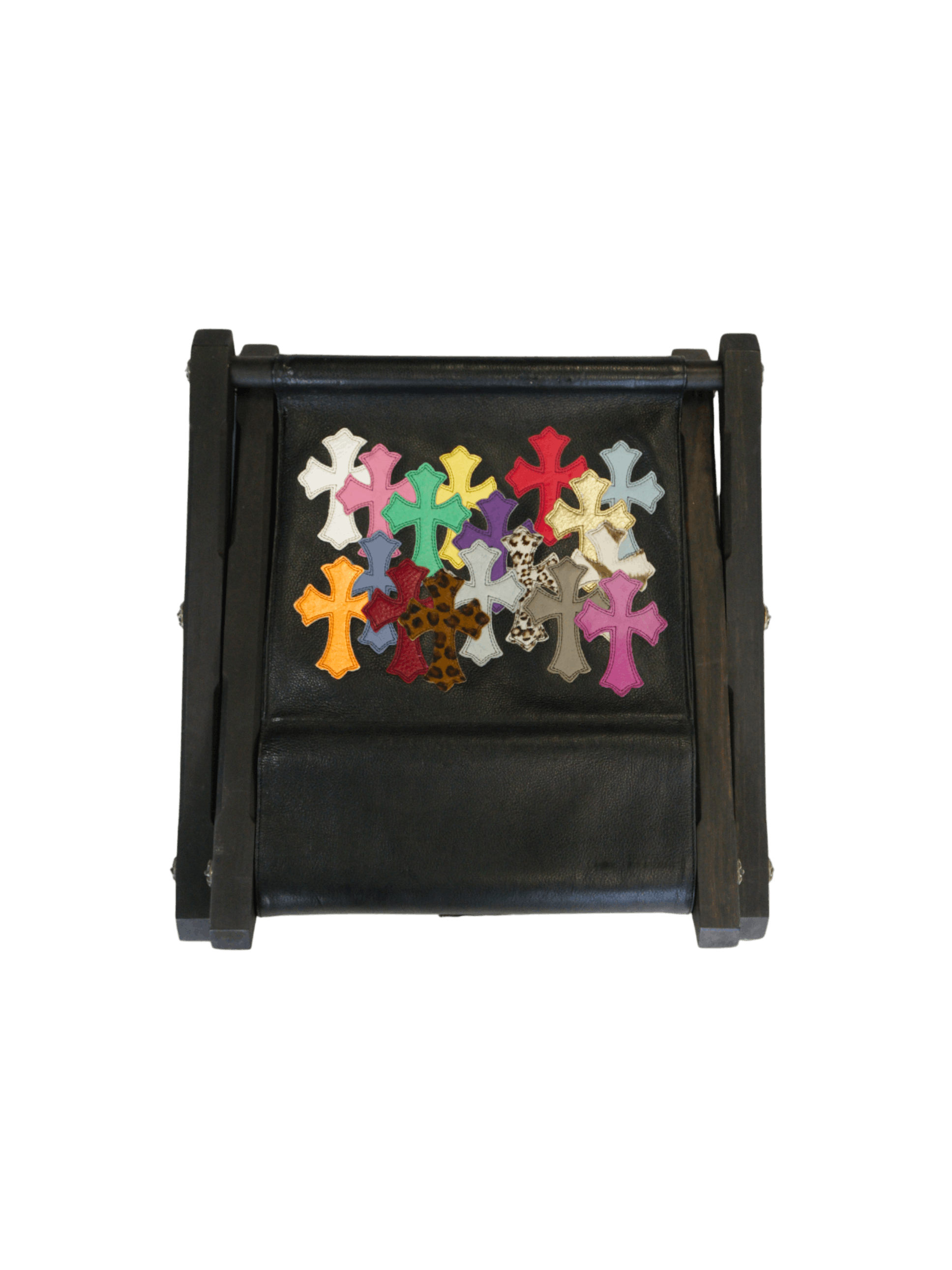 Chrome Hearts Chrome Hearts Cemetery Cross Patch Leather Magazine Holder Size ONE SIZE - 6 Thumbnail