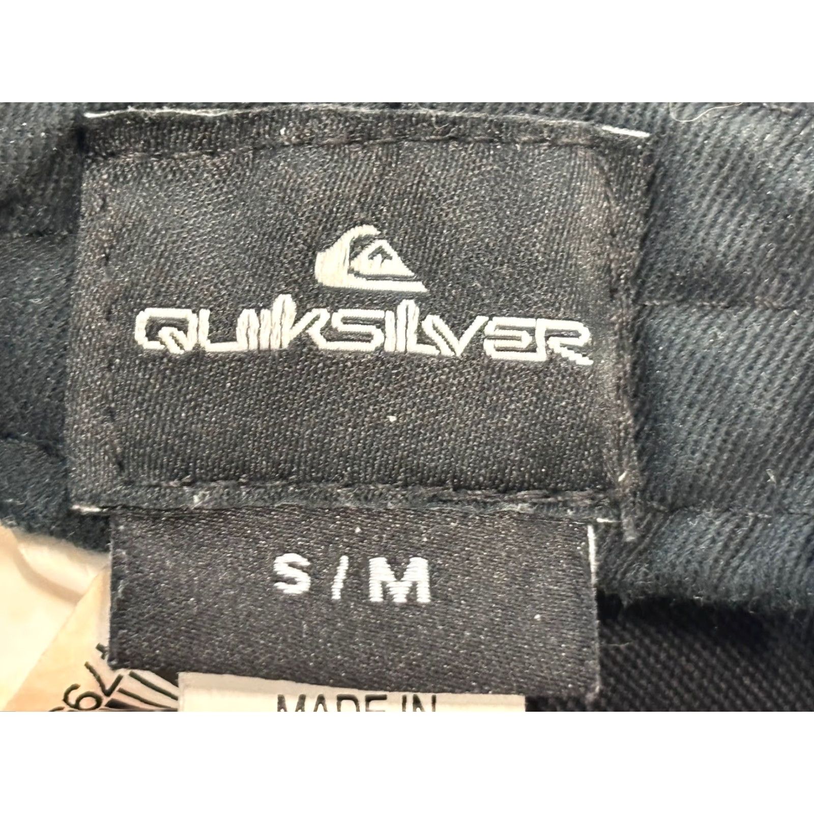 Quiksilver Quiksilver Boonie Hat Category: Hat Adult S Black Twill Adjustable Chin Strap Casual Travel Outdoor Mens Size ONE SIZE - 7 Thumbnail