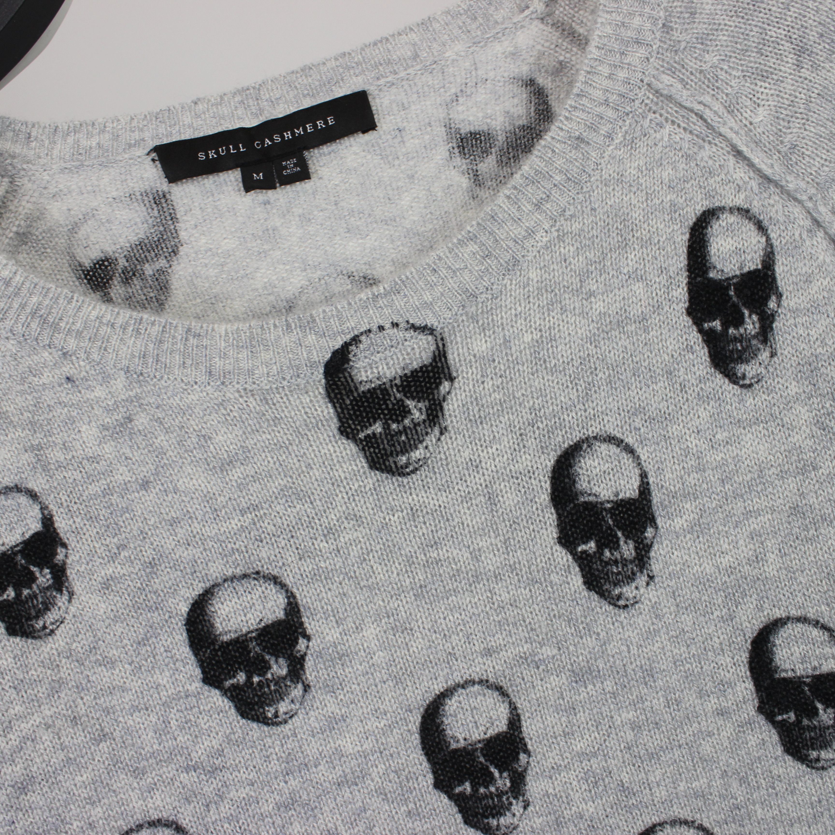 Other Skull cashmere taliah print Cashmere sweater M gray Size M / US 6-8 / IT 42-44 - 8 Thumbnail