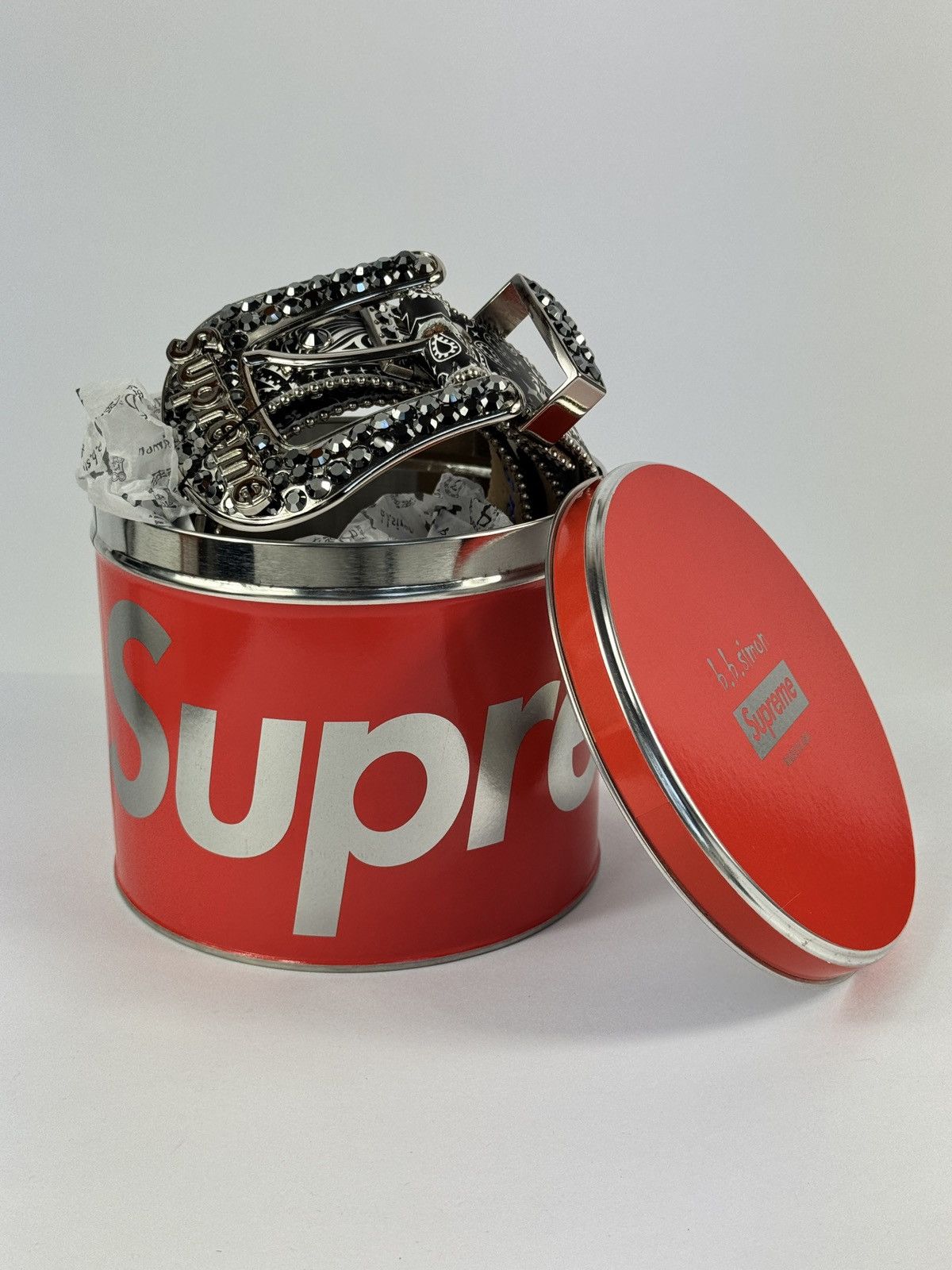 Supreme SUPREME X B.B. SIMON STUDDED CRYSTAL BELT Size ONE SIZE - 2 Thumbnail