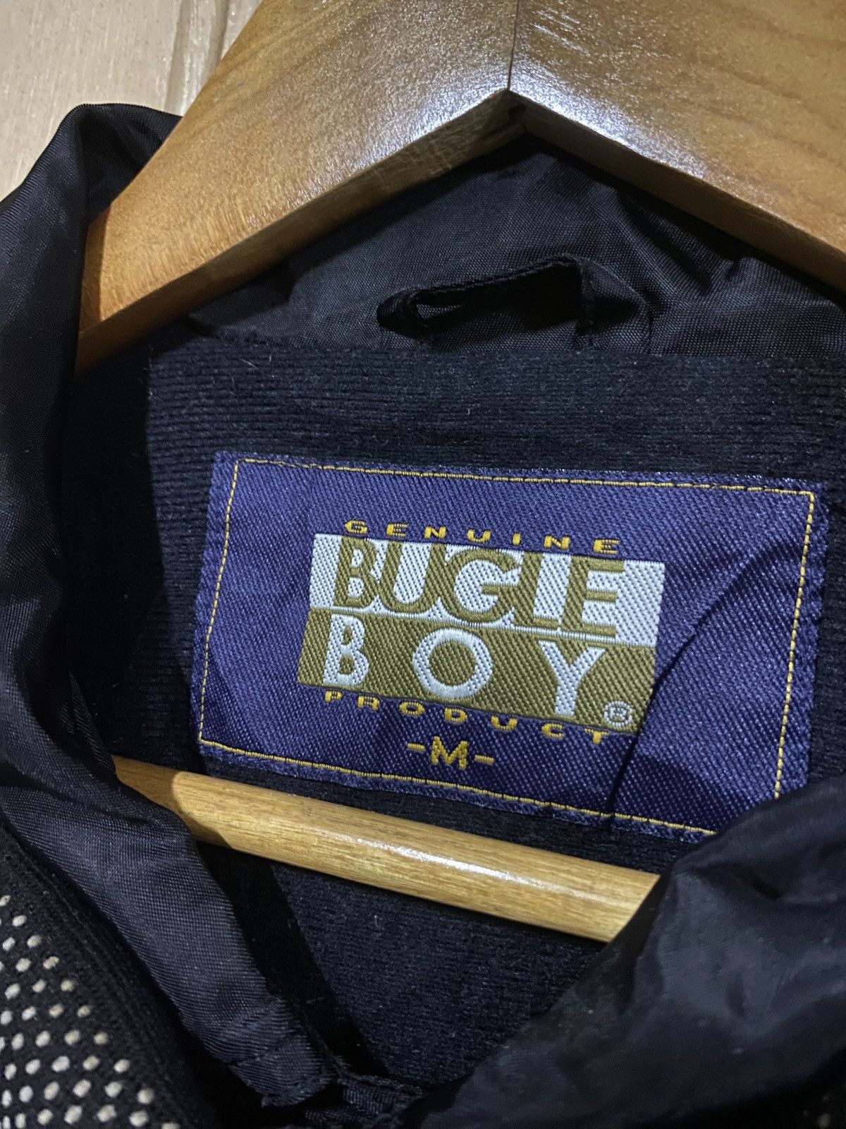 Bugle Boy Bugle Boy Black Coach Jacket - Men’s Medium Nylon Size US M / EU 48-50 / 2 - 4 Thumbnail