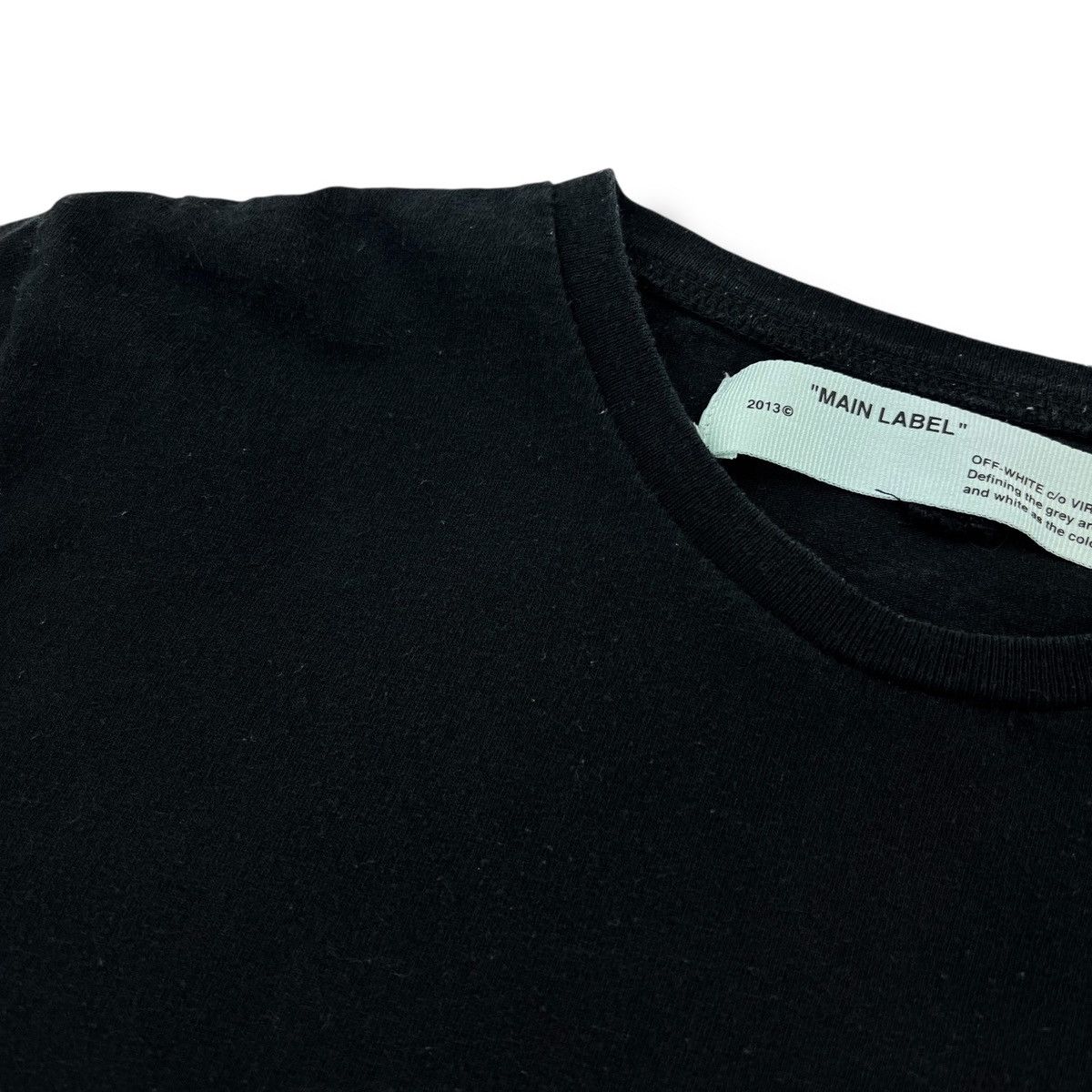 Off-White Off-White Mini Logo Black T Shirt Size US S / EU 44-46 / 1 - 3 Thumbnail