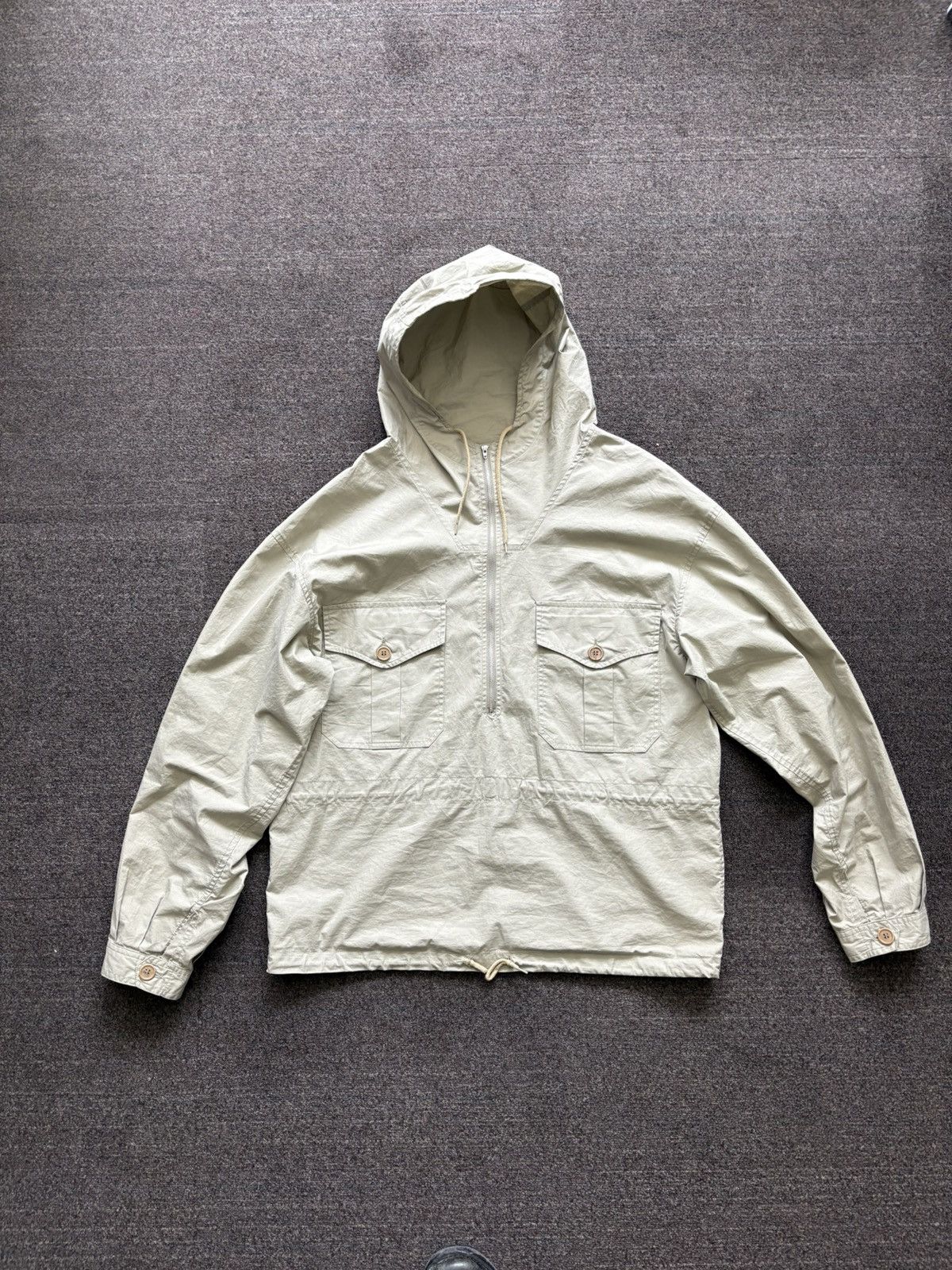 HELMUT LANG グレー パーカー M 1998 アノラック Helmut Lang HELMUT LANG 1998 ANORAK | Grailed