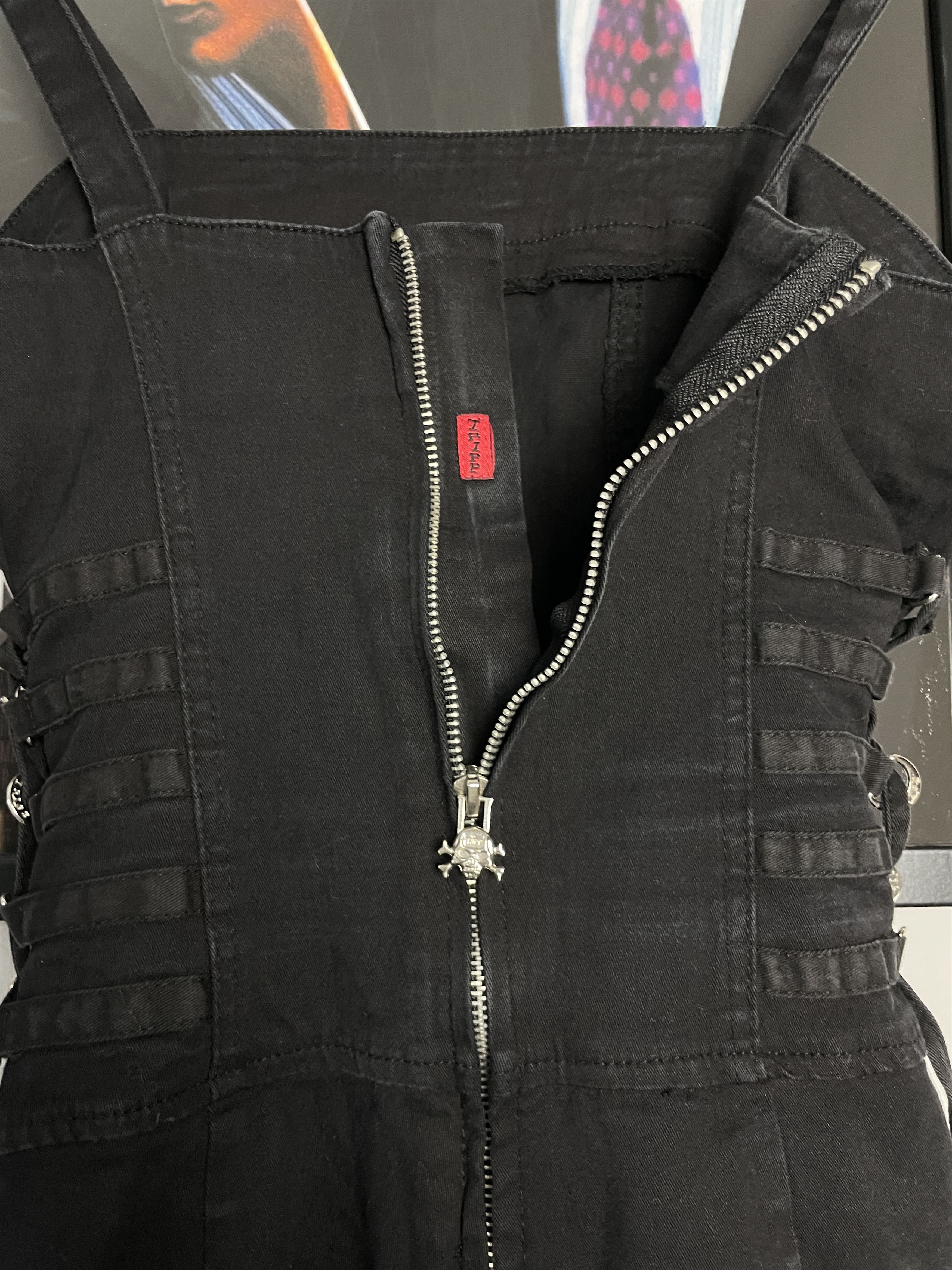 If Six Was Nine × Tripp NYC Tripp Nyc Mini Dress goth Size L / US 10 / IT 46 - 3 Thumbnail