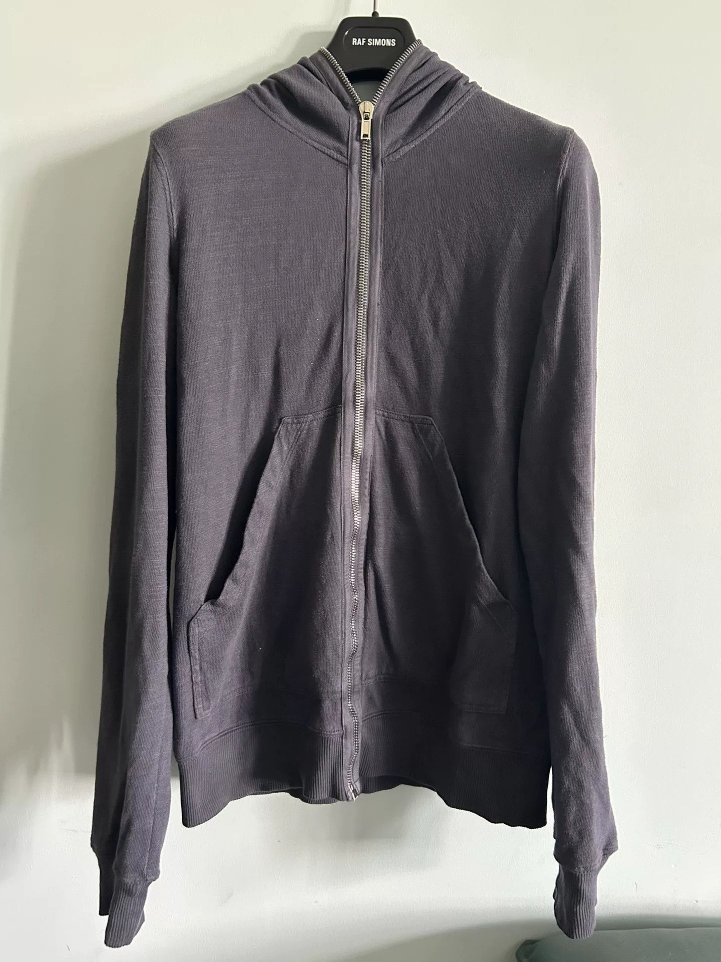 Rick Owens rick owens full zip jacket in gray Size US S / EU 44-46 / 1 - 1 Thumbnail