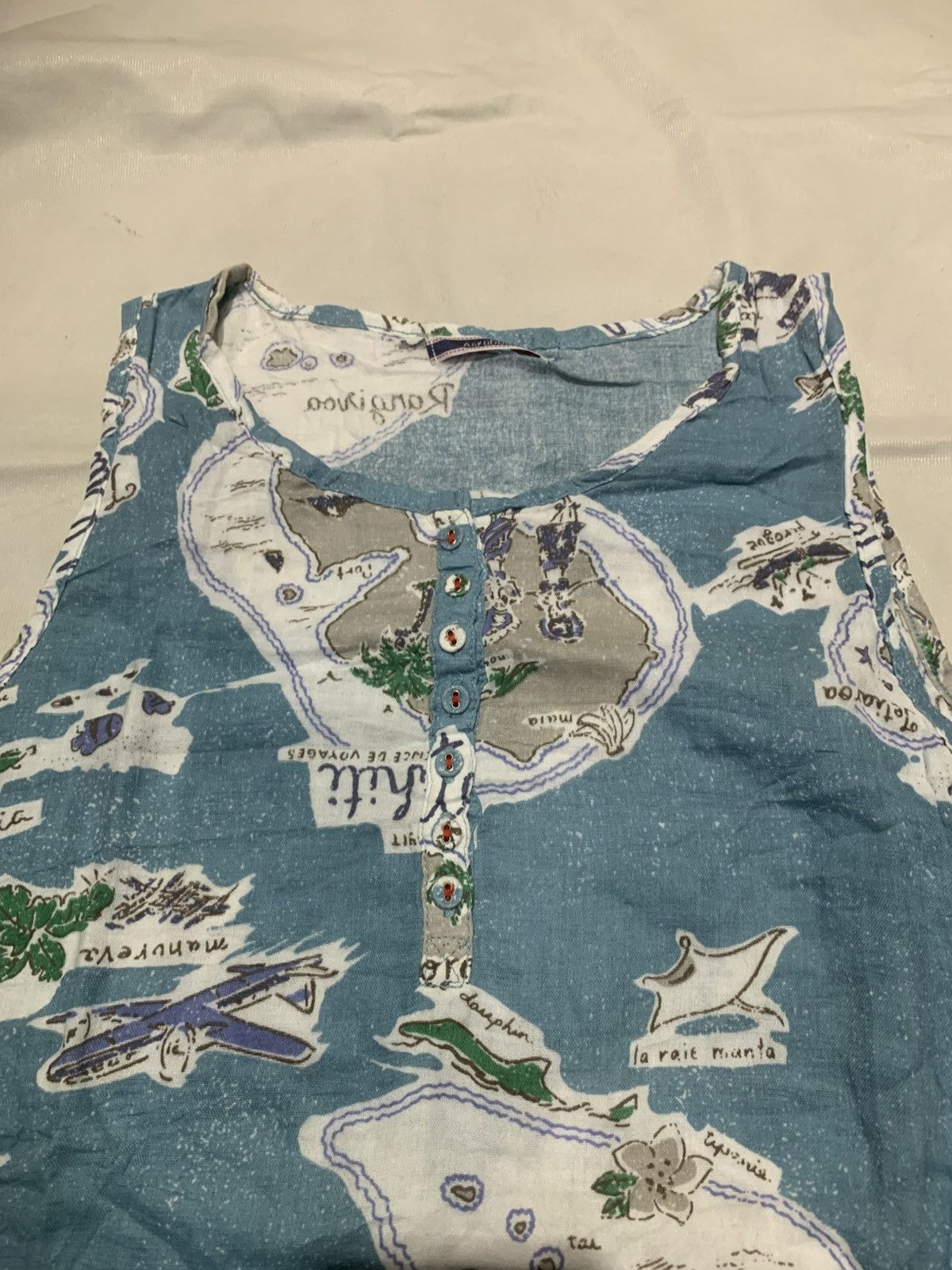 Japanese Brand Japanese South Pacific AOP TankTop Tee Size US M / EU 48-50 / 2 - 6 Thumbnail