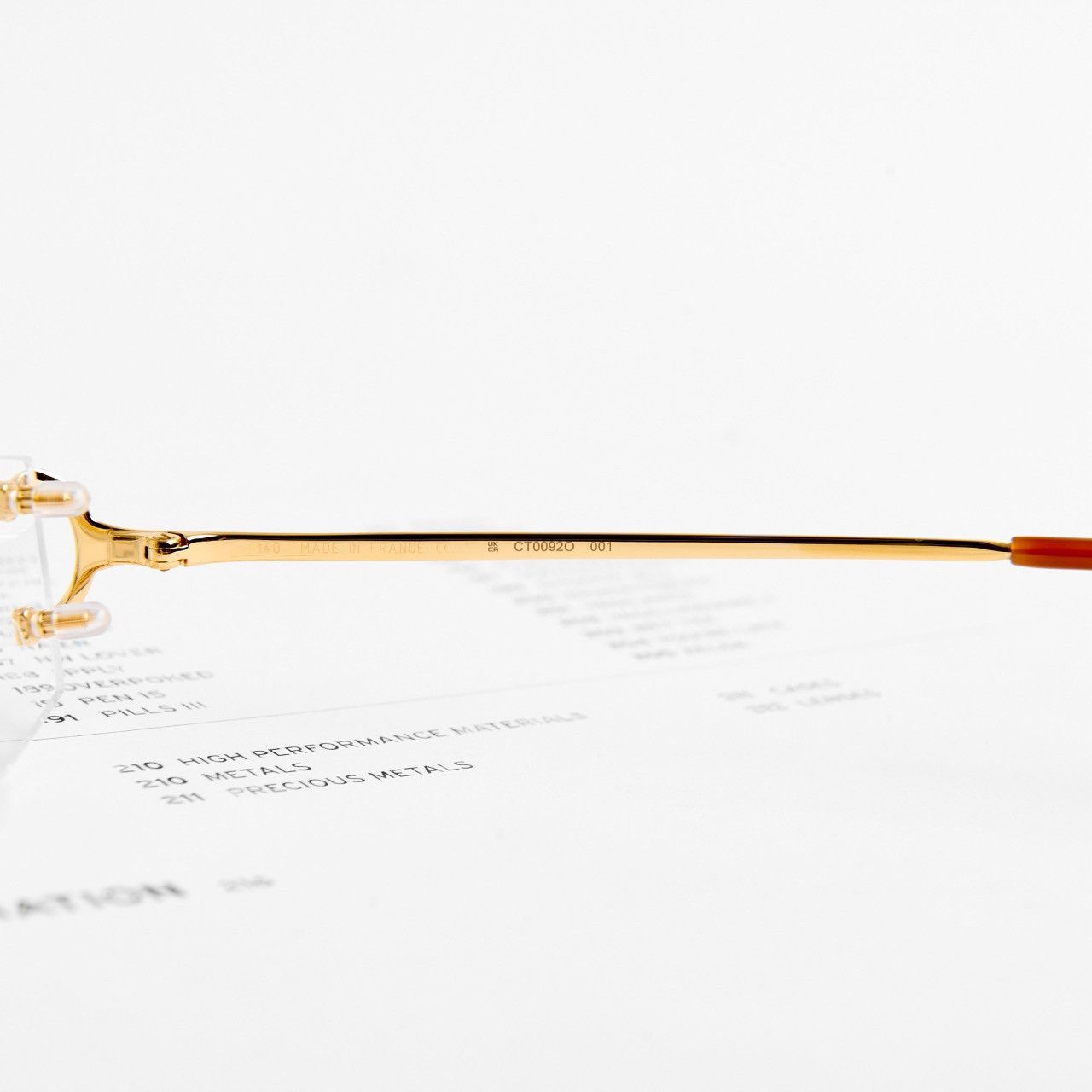 Cartier CARTIER CT0092O 001 GLASSES Size ONE SIZE - 5 Thumbnail