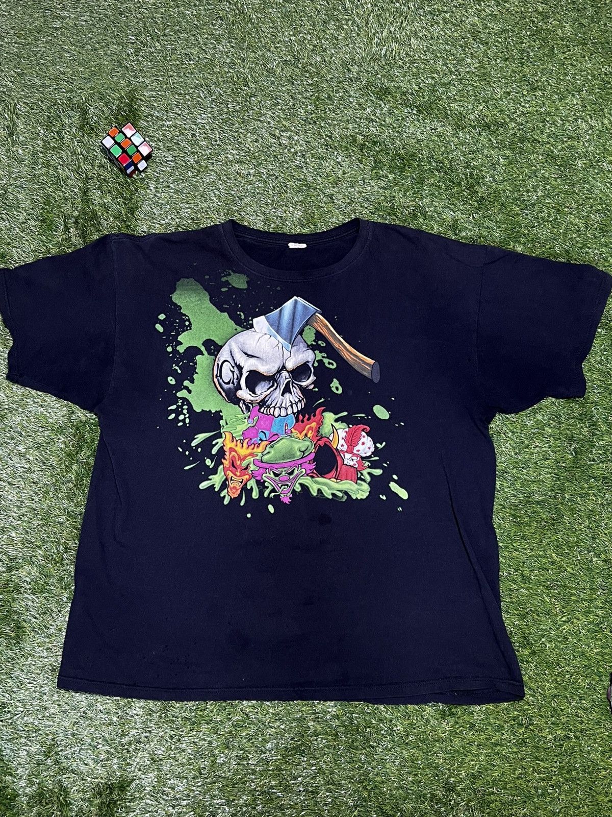 Band Tees × Vintage VINTAGE INSANE CLOWN POSSE TEE Size US XXL / EU 58 / 5 - 2 Thumbnail