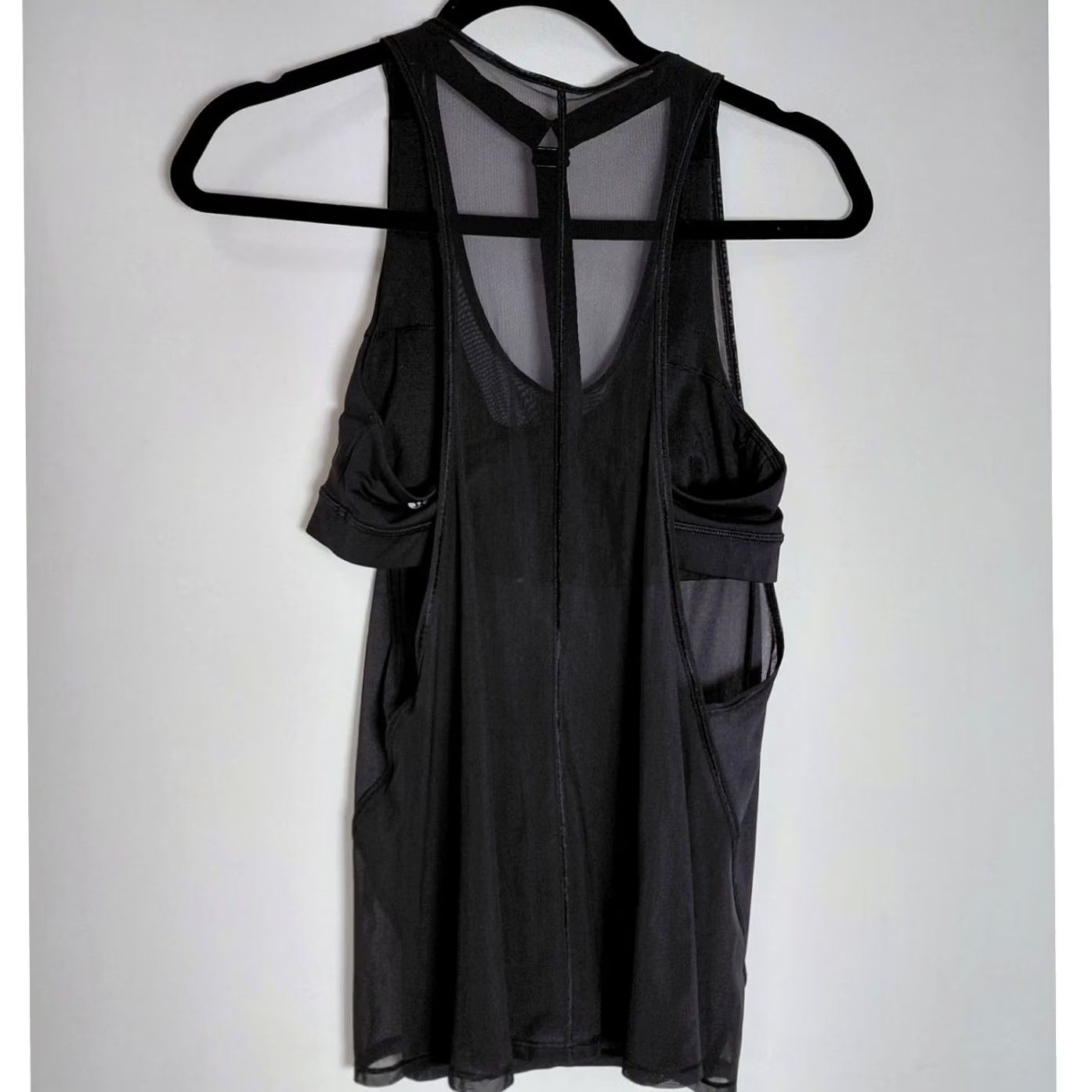 Lululemon Lululemon Sheer Black Tank Top Solid Sleeveless Women Size 8 Size M / US 6-8 / IT 42-44 - 2 Thumbnail