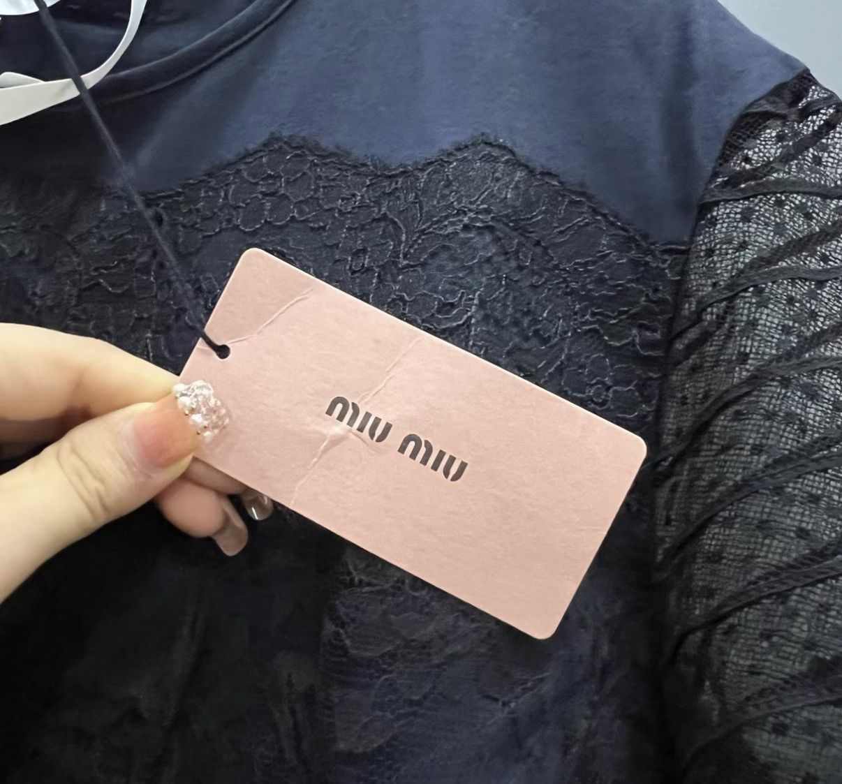 Miu Miu Miu Miu Lace Floral Spliced Dress J41 Size L / US 10 / IT 46 - 5 Thumbnail