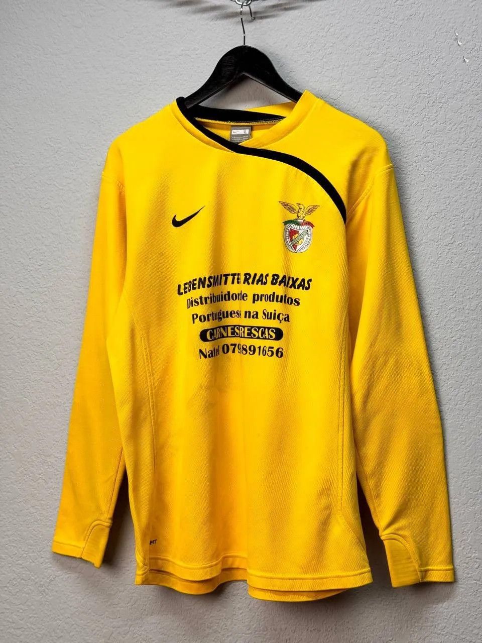 Adidas × Vintage Vintage Nike Benfica Goalkeeper shirt jersey Size US L / EU 52-54 / 3 - 1 Thumbnail