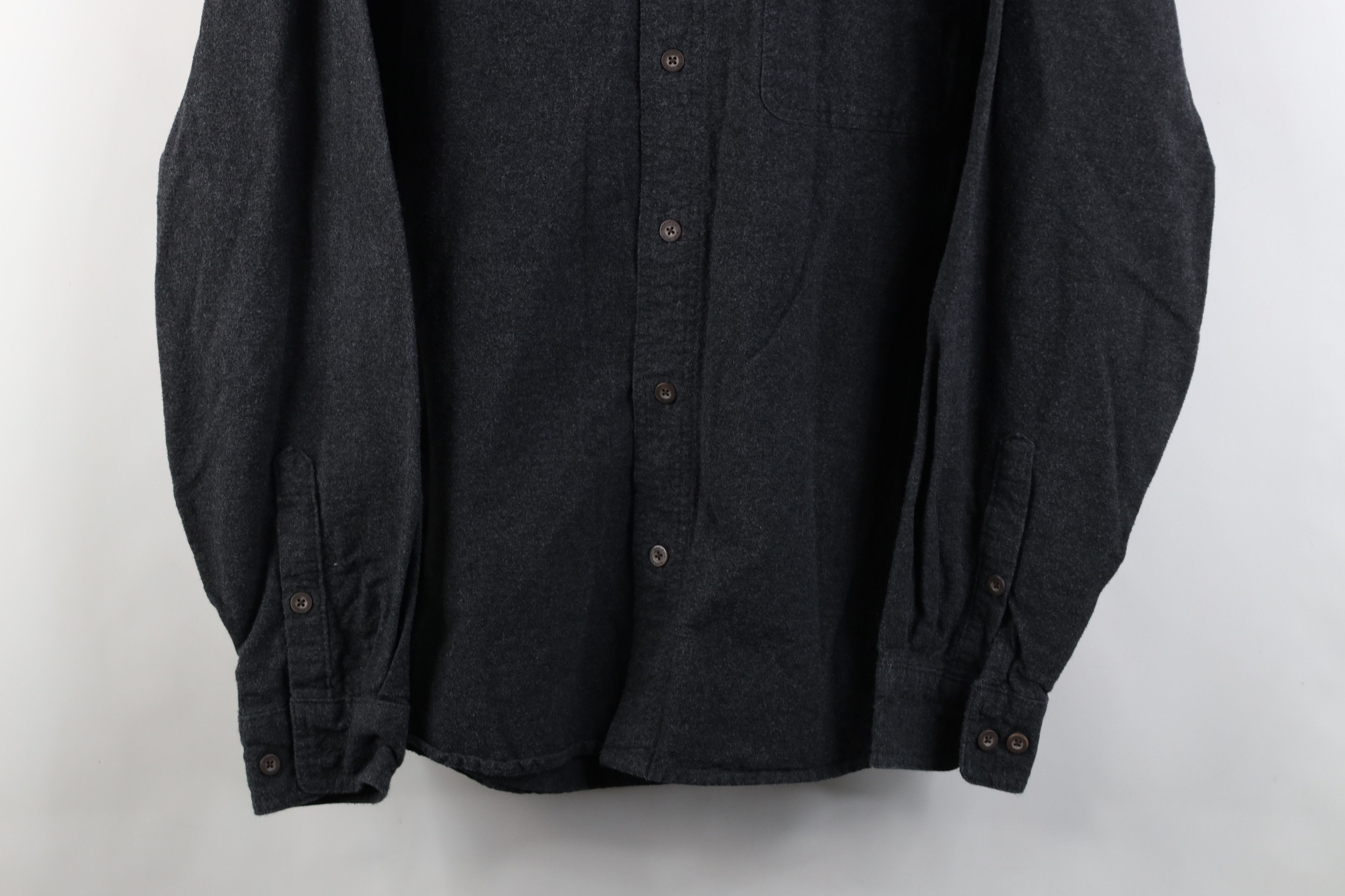Woolrich Woolen Mills Vintage Woolrich Chamois Collared Button Down Shirt Gray Size US L / EU 52-54 / 3 - 3 Thumbnail