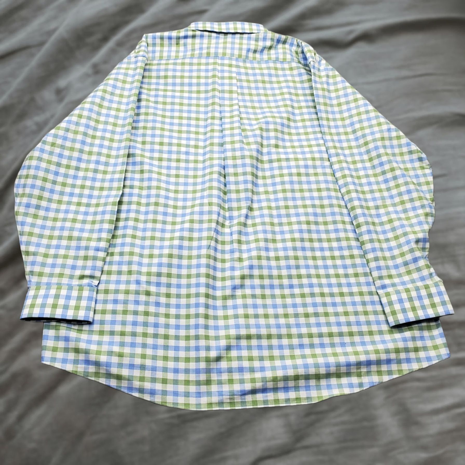 Stafford Stafford Mens Dress Shirt 2XL Multi Plaid Wrinkle Free Button-Down Shirt Mens 2XL Plaid Black Multicolor? Size 48R - 1 Thumbnail