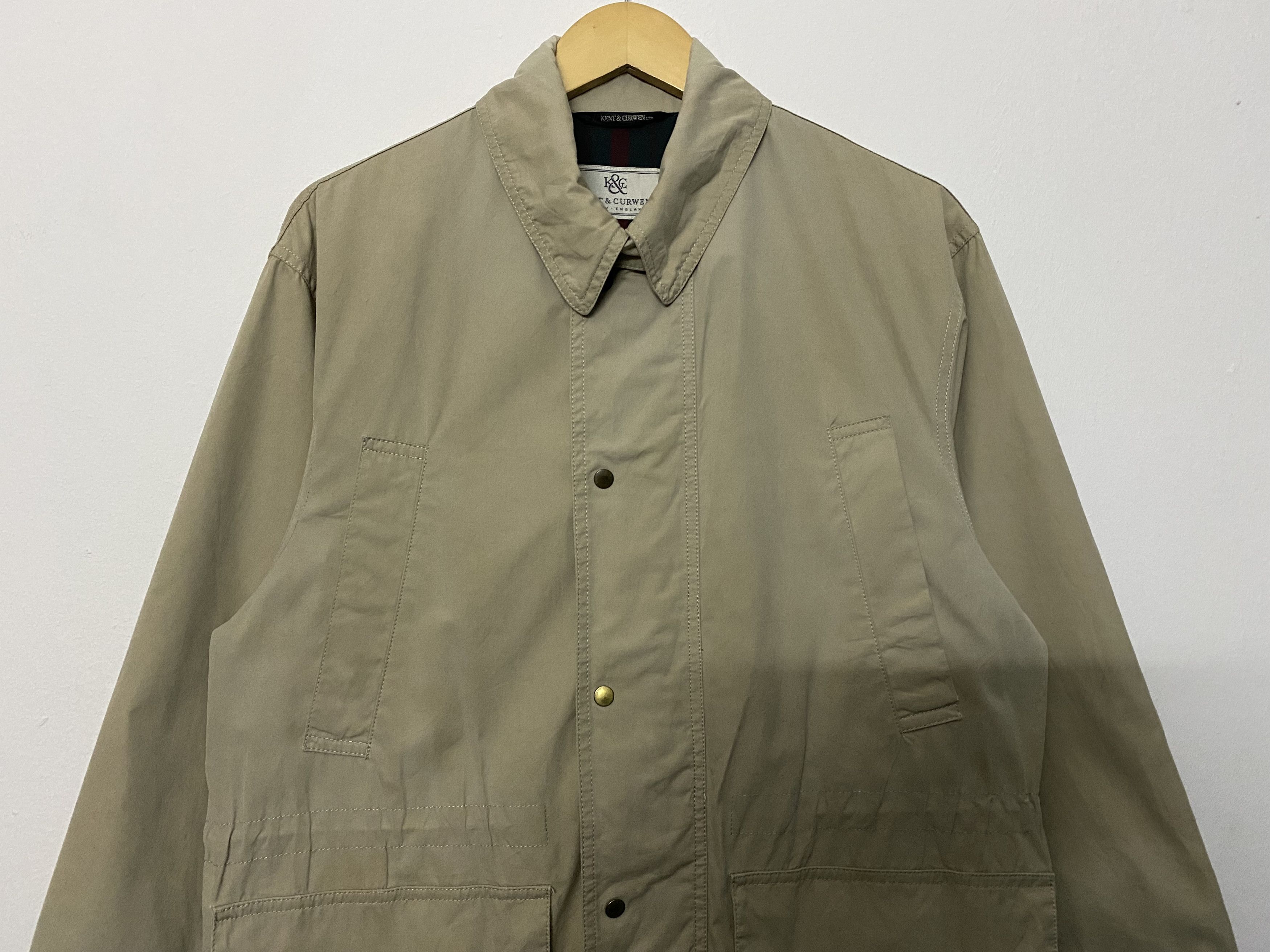 Kent & Curwen Vtg Kent & Curwen Surrey England Field Jacket Utility Coat Size US M / EU 48-50 / 2 - 4 Thumbnail