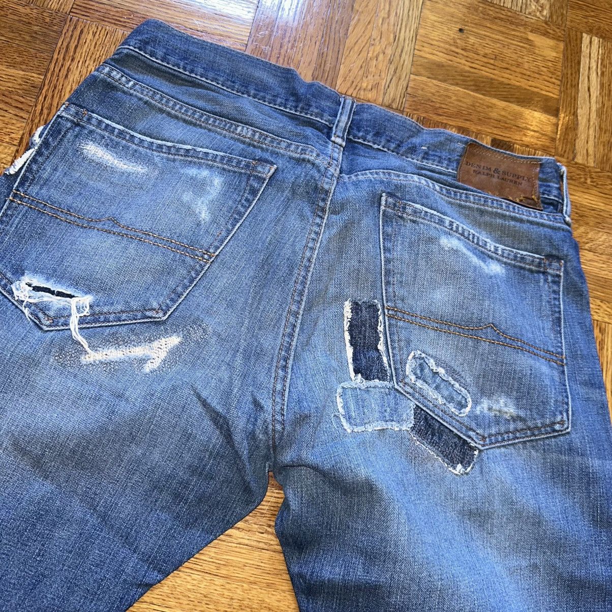 Denim & Supply Ralph Lauren Denim and Supply Ralph Lauren Patchwork Denim Jeans sz 34 Size US 34 / EU 50 - 5 Thumbnail