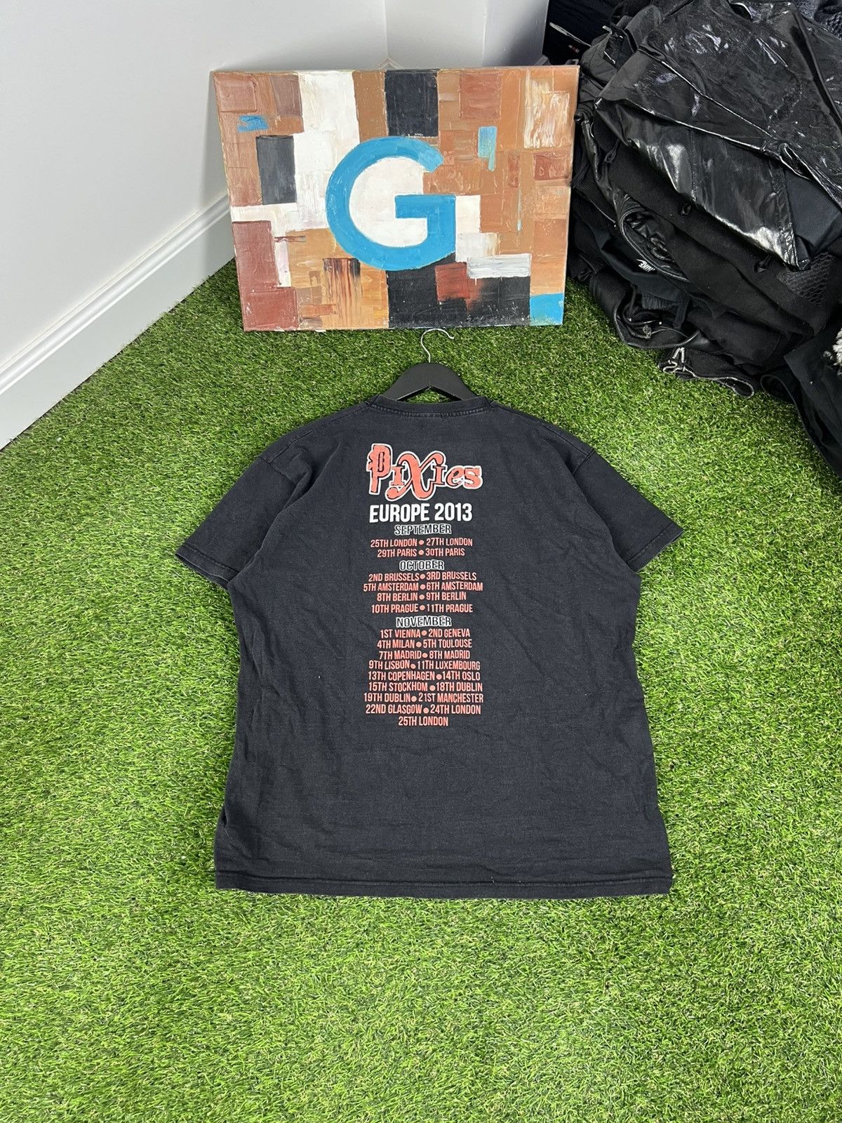 Band Tees Vintage The Pixies European Tour 2011 T Shirt Band Tee 00s Size US XL / EU 56 / 4 - 6 Thumbnail