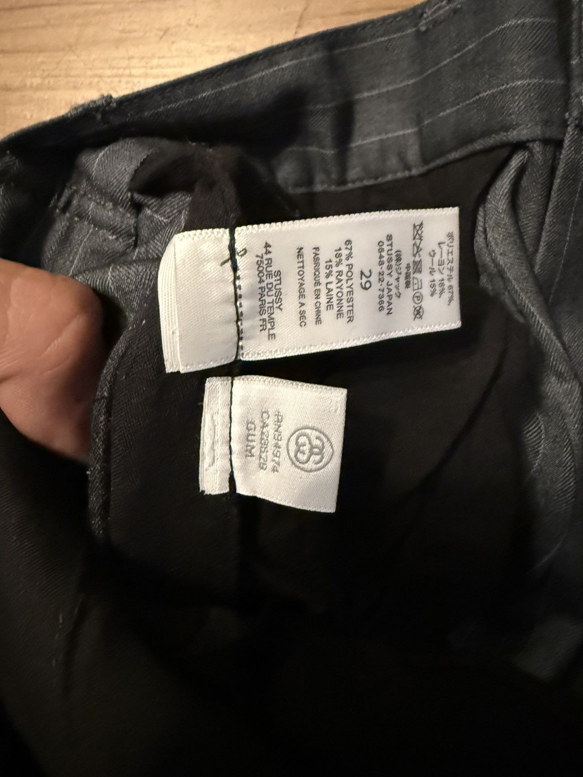 Stussy Stussy pin striped trousers Size US 29 - 5 Thumbnail