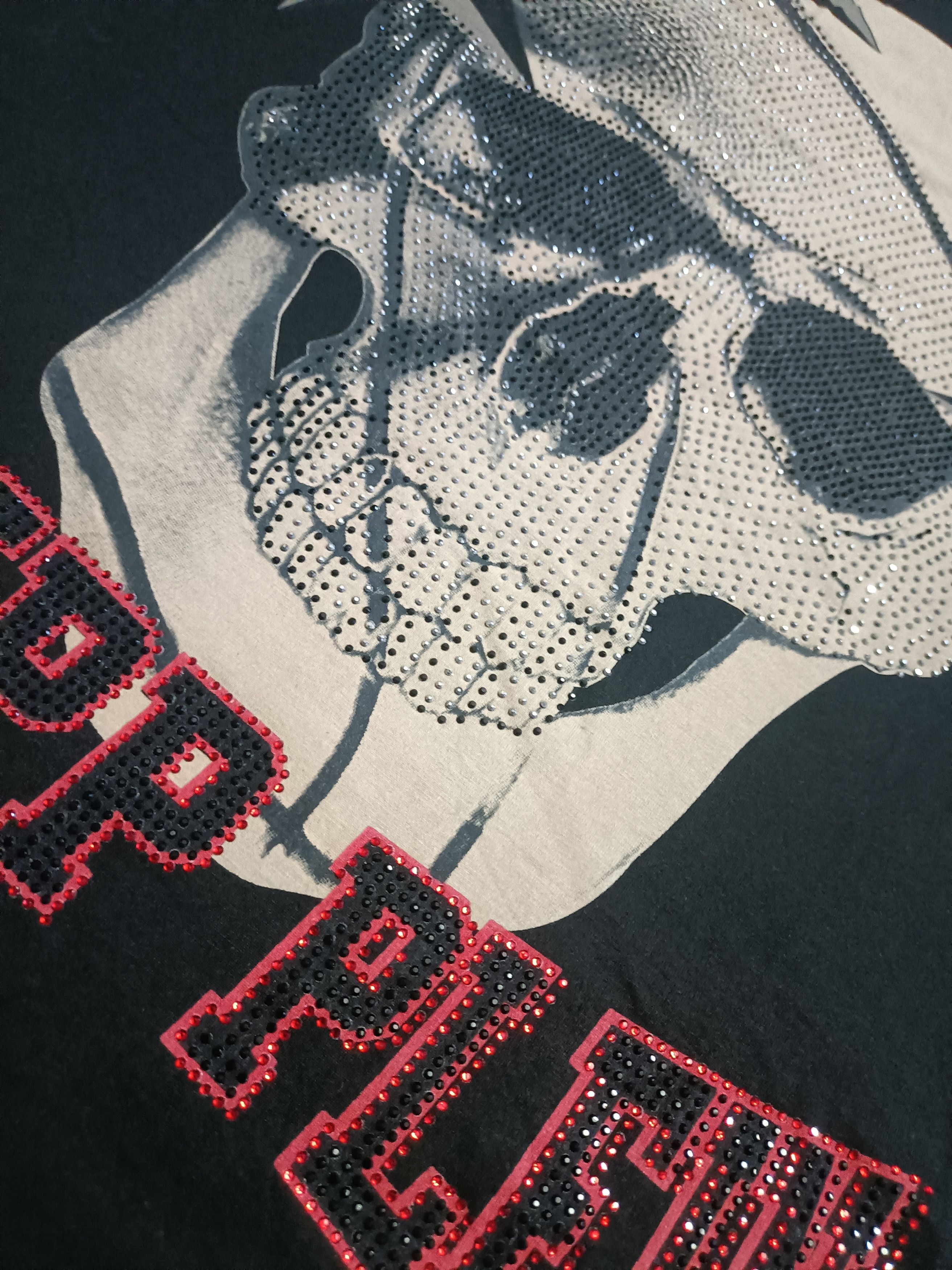Philipp Plein Philipp Plein Fight Club x Crystal Skull Tee Size US XL / EU 56 / 4 - 4 Thumbnail