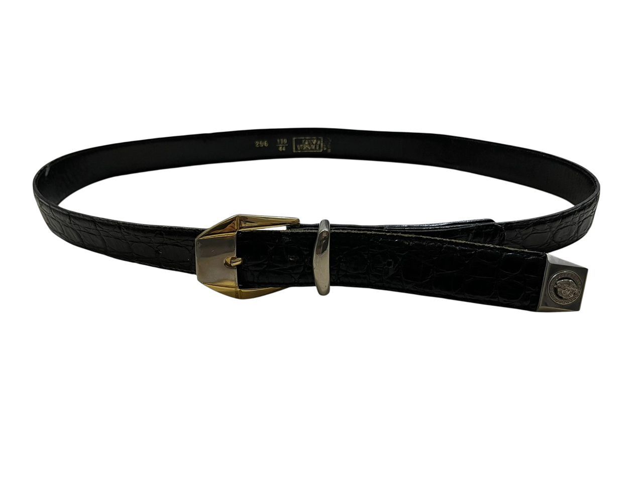 Versace Versace Leather Belt Size 38 - 1 Thumbnail
