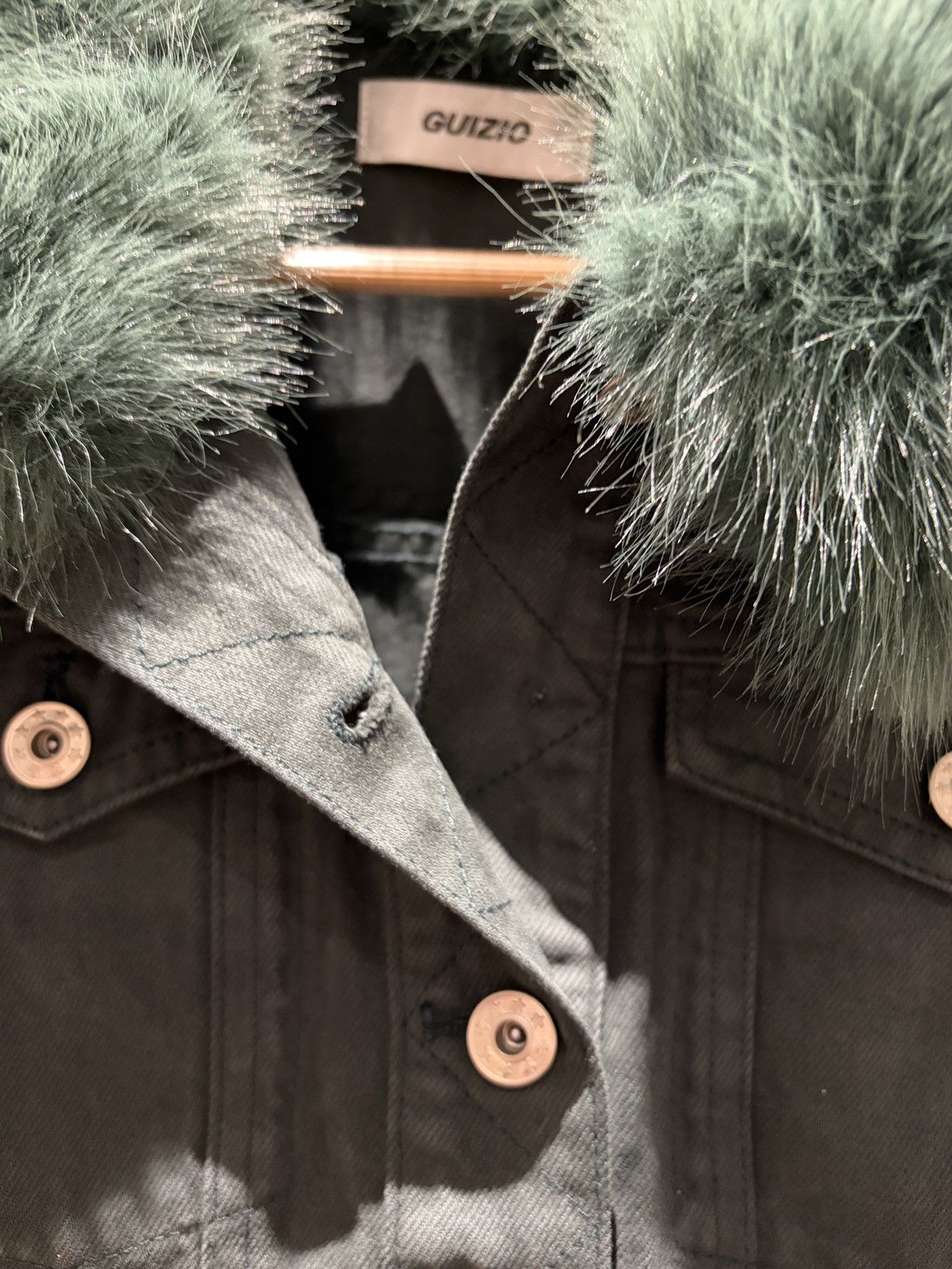 Guizio Ares Faux Fur Jacket - Guizio Size S / US 4 / IT 40 - 5 Thumbnail