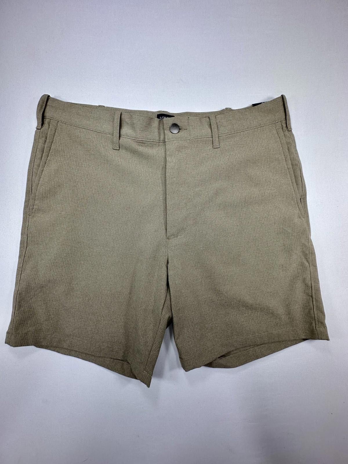 J.Crew J. Crew Flat Front Airy Tech Shorts Brown Men's 33 Size US 33 - 1 Thumbnail