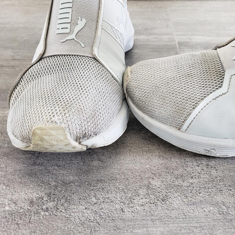 Puma Grey Rihanna Puma Fenty Classic Sneaks Size US 7 / IT 37 - 5 Thumbnail