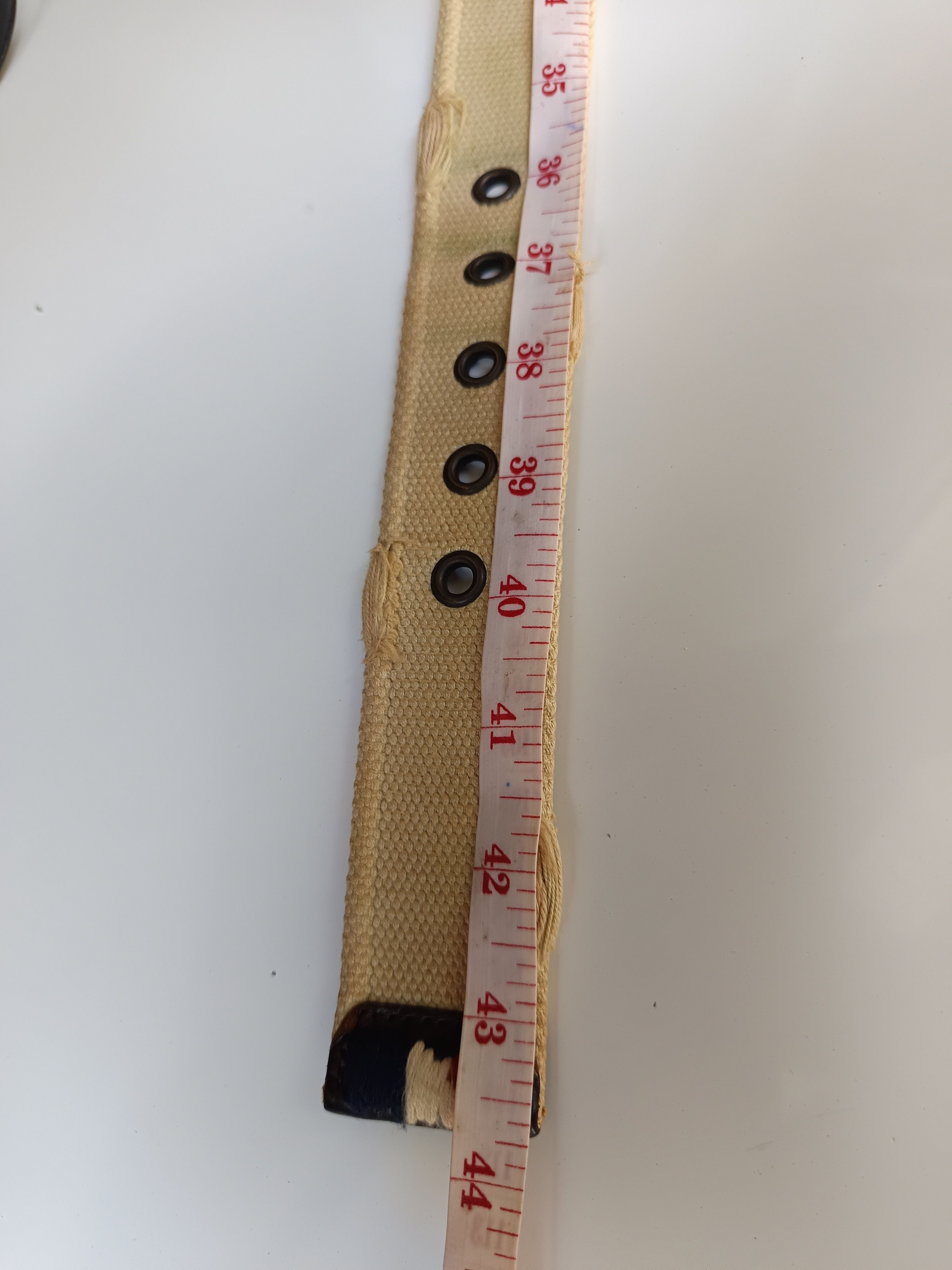 Napapijri Vintage napapijri distressed design belt Size ONE SIZE - 2 Thumbnail
