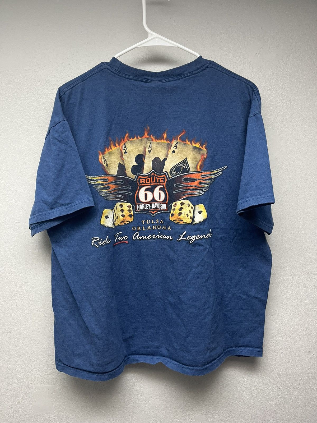 Harley Davidson Vintage Harley Davidson Bad to the Bone Dog Graphic Size US XL / EU 56 / 4 - 2 Thumbnail