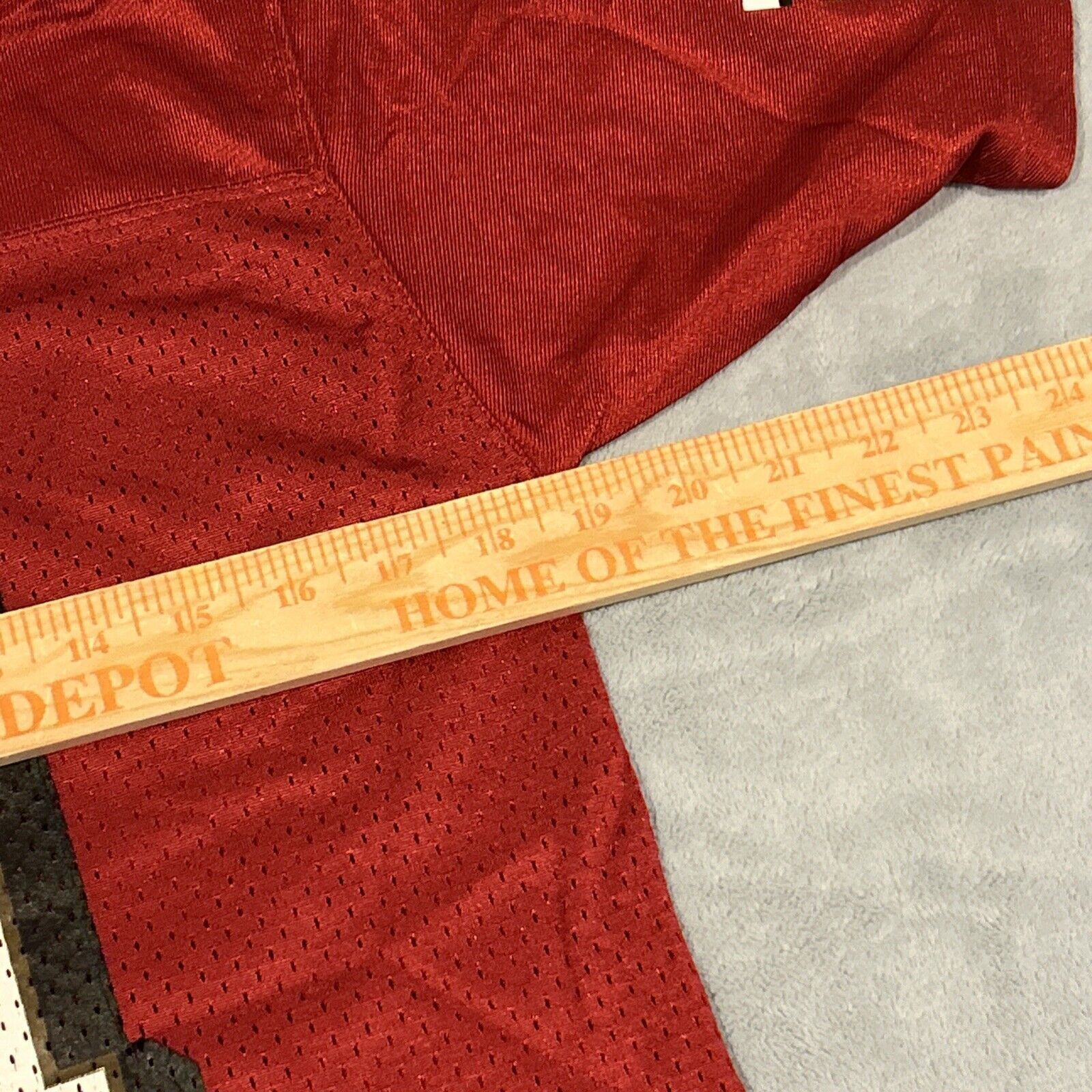 Reebok NFL 49ers Jersey Woods 81 Mens Chest 18 Small Youth Large Size US L / EU 52-54 / 3 - 10 Thumbnail