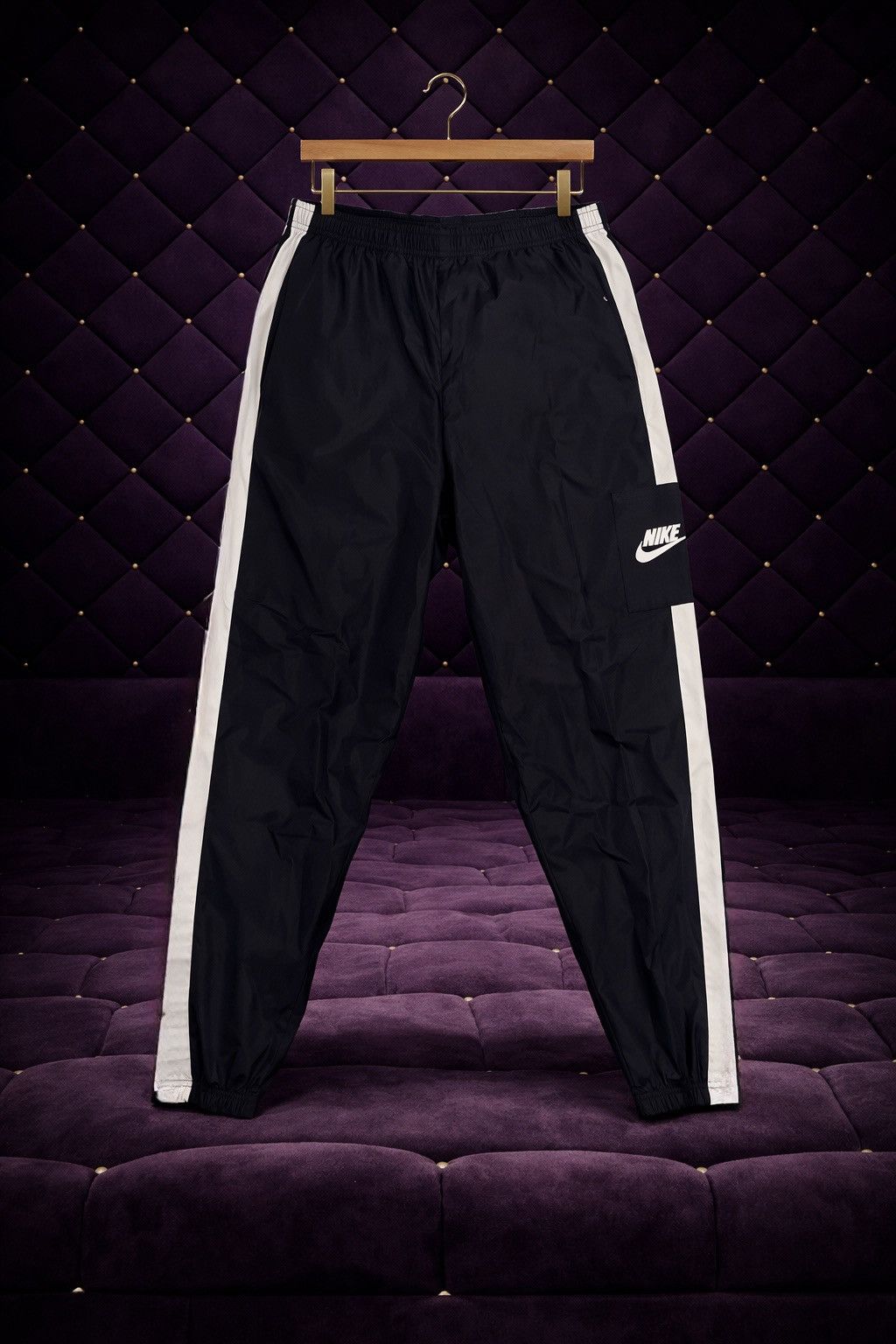 Nike NIKE SIDE STRIPE LOGO TRACK PANTS Size US 32 / EU 48 - 1 Preview
