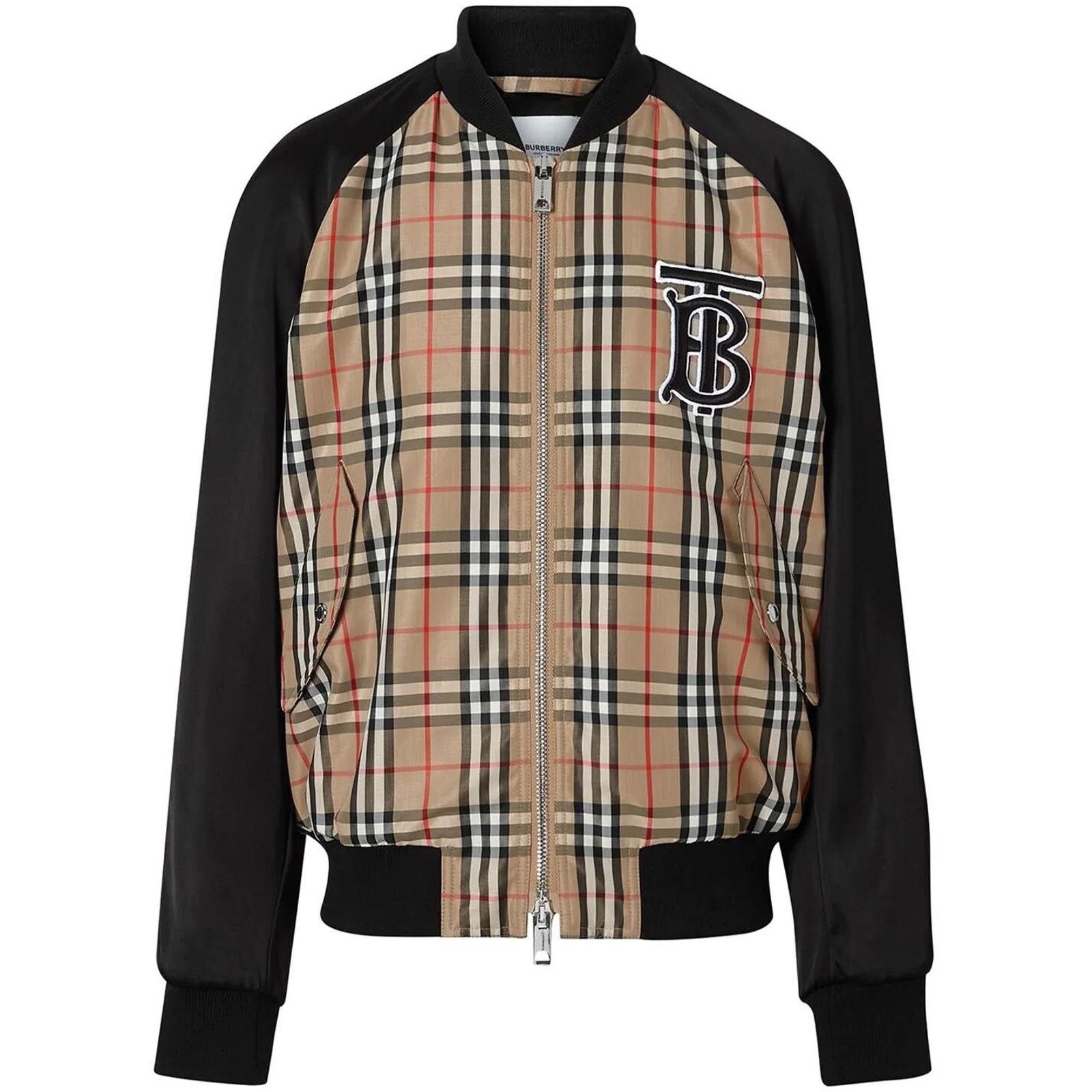 Burberry Burberry Harlington Nova Archive Bomber Varsity Jacket 50 40 Size US M / EU 48-50 / 2 - 1 Thumbnail
