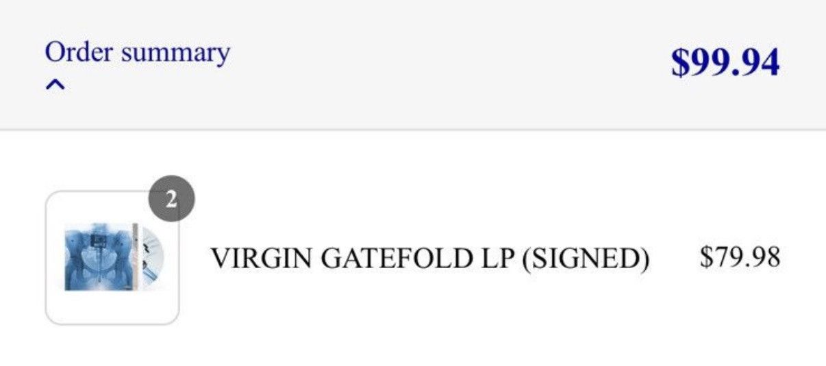 Delicious Vinyl SIGNED UNOPENED Lorde Virgin Vinyl Size ONE SIZE - 2 Thumbnail