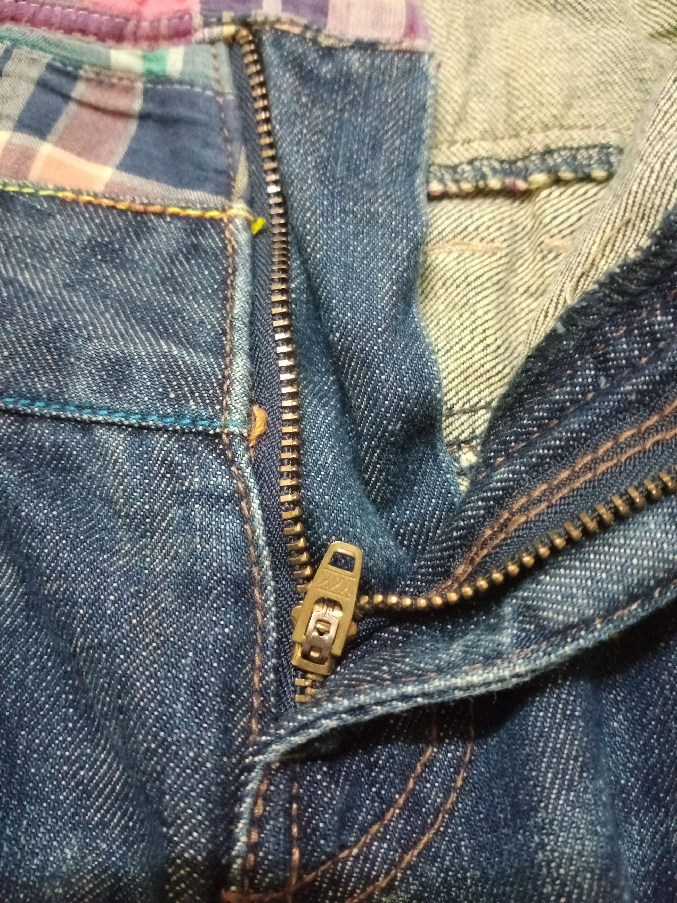 Hysteric Glamour Dominate Handcrafted Jeans Must Double Waist Denim Pants Size US 30 / EU 46 - 12 Thumbnail