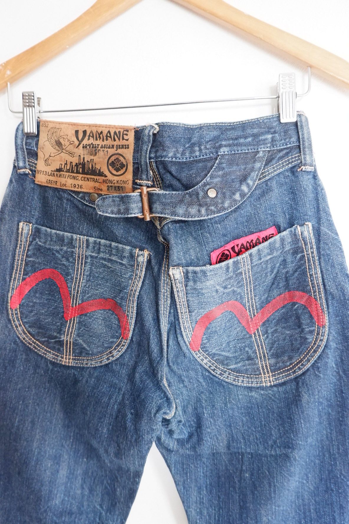 Evisu Vintage Early 2000s Evisu Yamane Selvedge Jeans Size US 27 - 5 Thumbnail