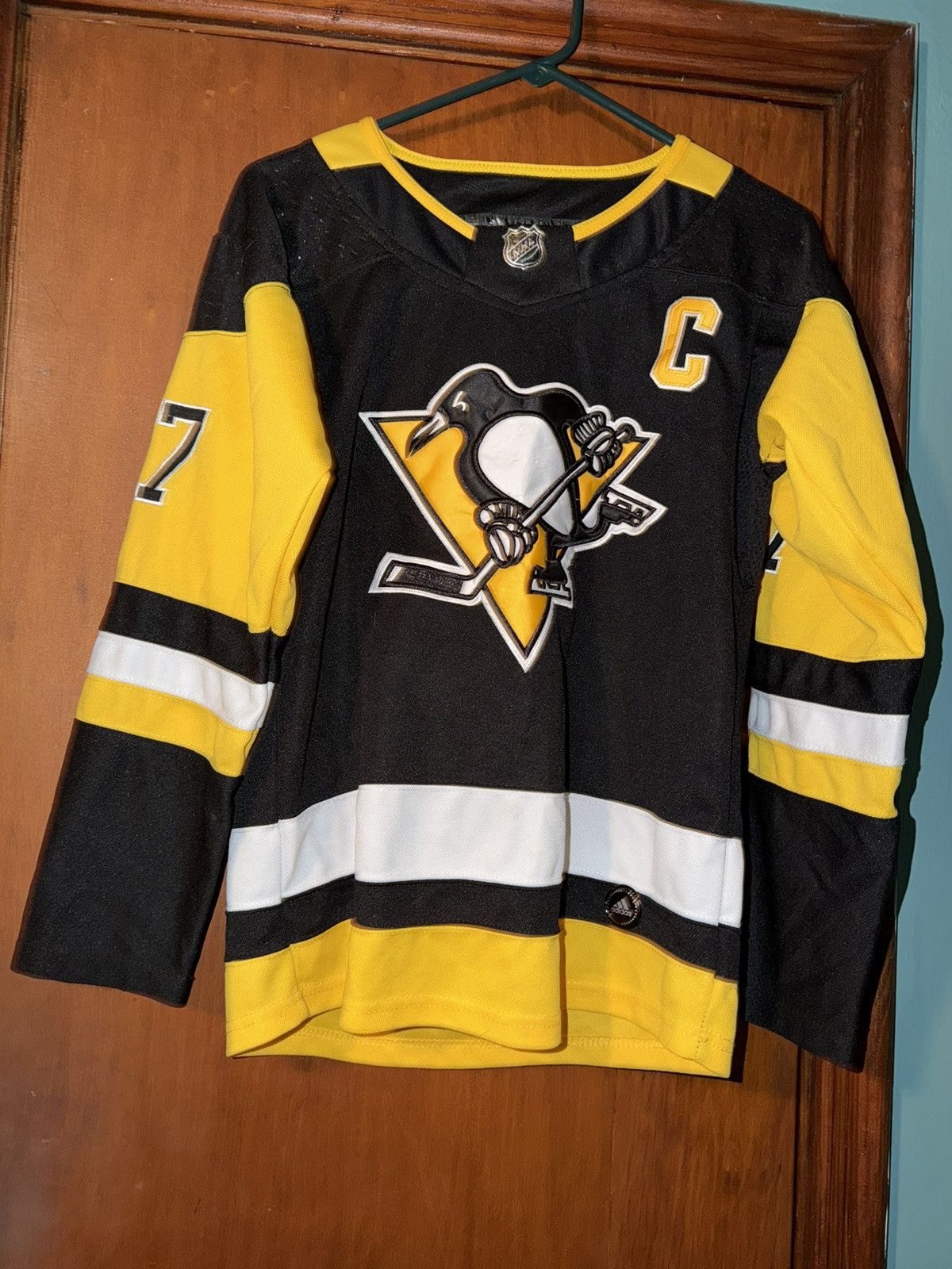 Adidas Adidas NHL Pittsburgh Penguins Hockey Crosby Youth S/M Size US M / EU 48-50 / 2 - 1 Thumbnail