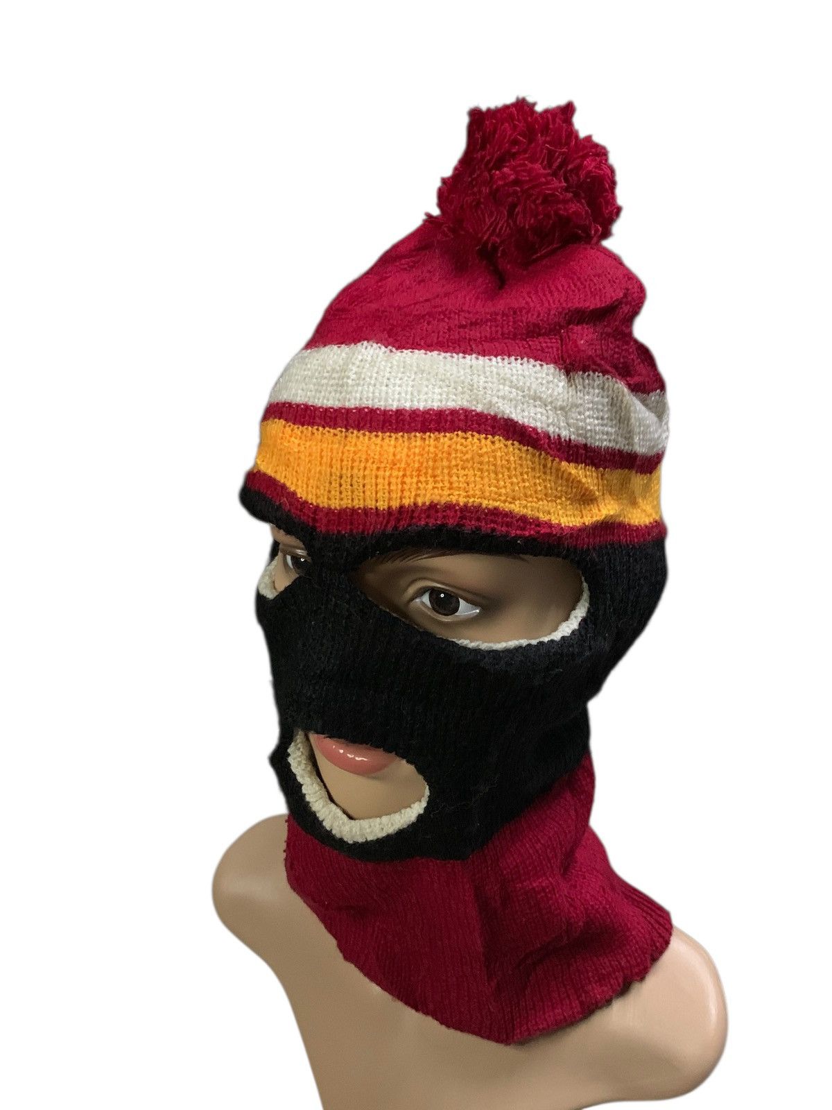 Japanese Brand × Kapital × Vintage Japanese Style Balaclava Masked Knitt Beanie Size ONE SIZE - 2 Thumbnail