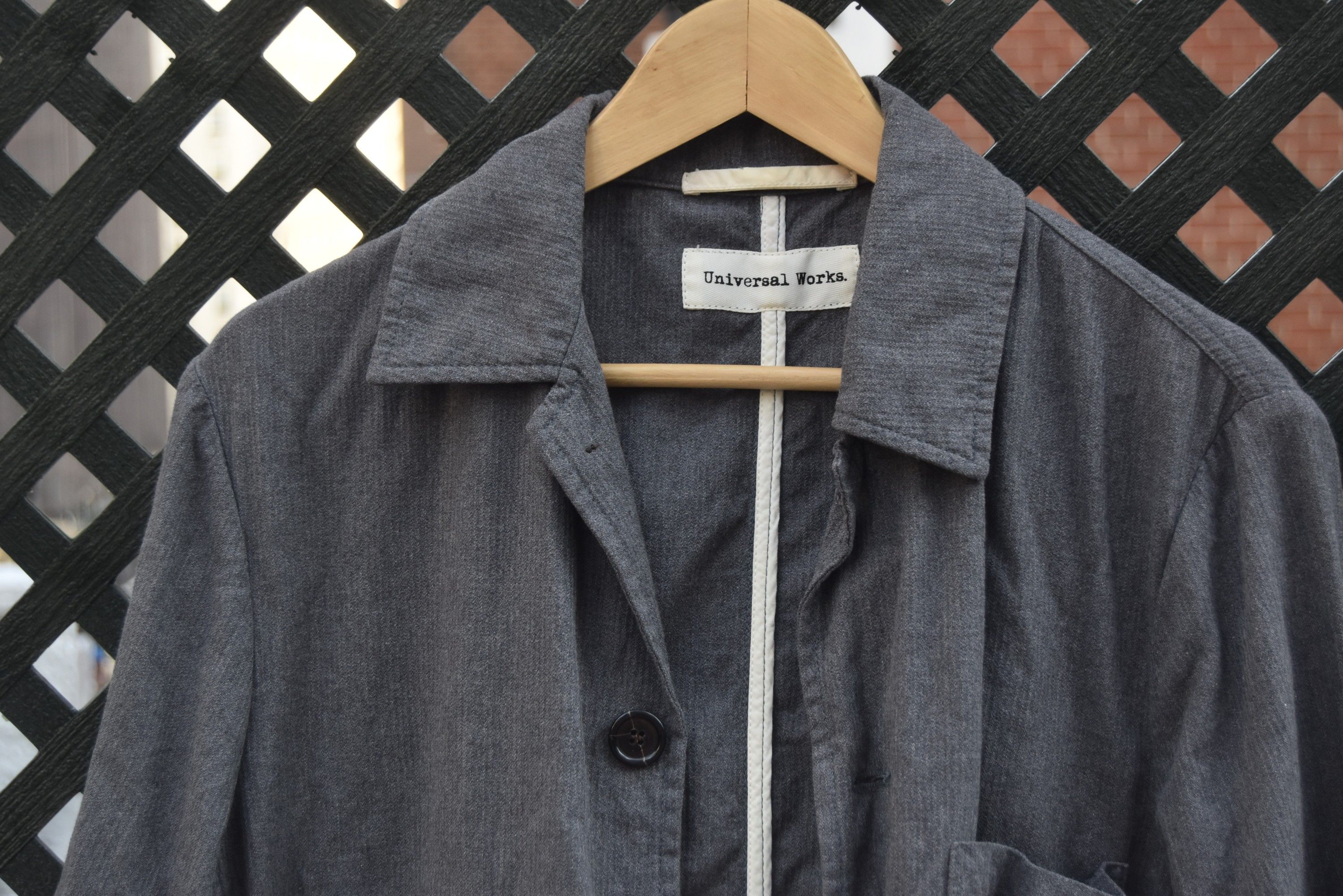 Universal Works Universal works lightweight gray Bakers jacket chore coat Size US M / EU 48-50 / 2 - 1 Thumbnail