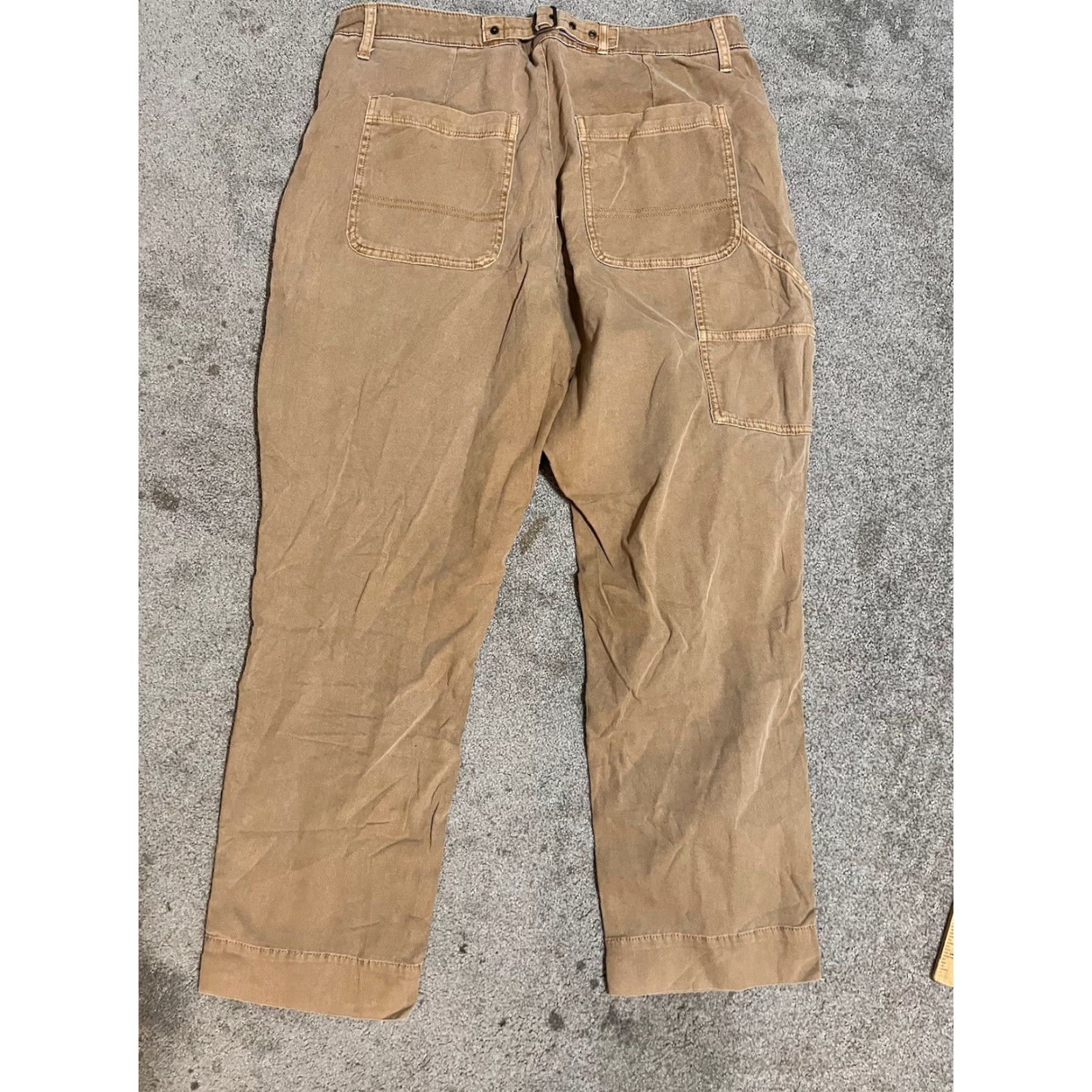 Old Navy Old Navy Pants Womens Size 12 Regular Khaki Chino Casual Y2k Size 34" / US 12 / IT 48 - 3 Thumbnail