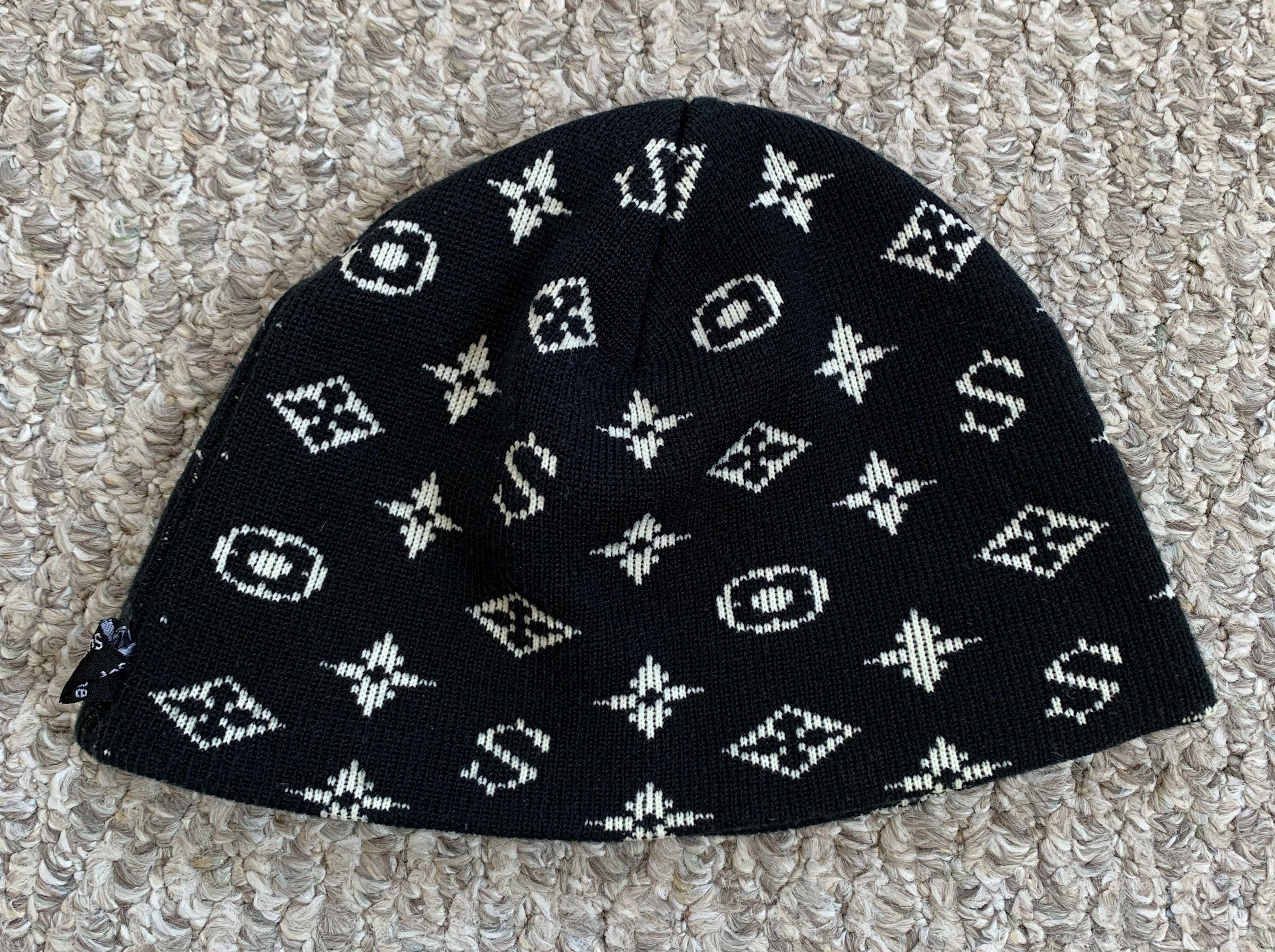 Supreme OG 2001 Supreme Monogram LV Beanie Hats | Grailed