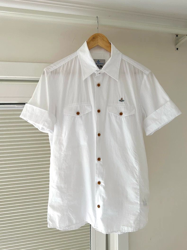 Vivienne Westwood Vivienne Westwood size2 Top shirt shirt shirt Size M / US 6-8 / IT 42-44 - 1 Thumbnail