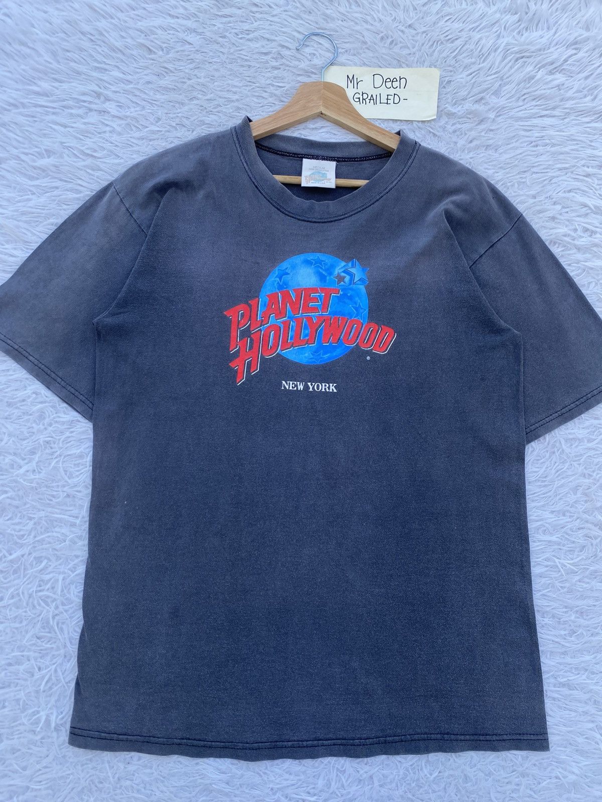 Planet Hollywood Rare Vintage 1991 Planet Hollywood New York Tshirt Size US M / EU 48-50 / 2 - 5 Thumbnail