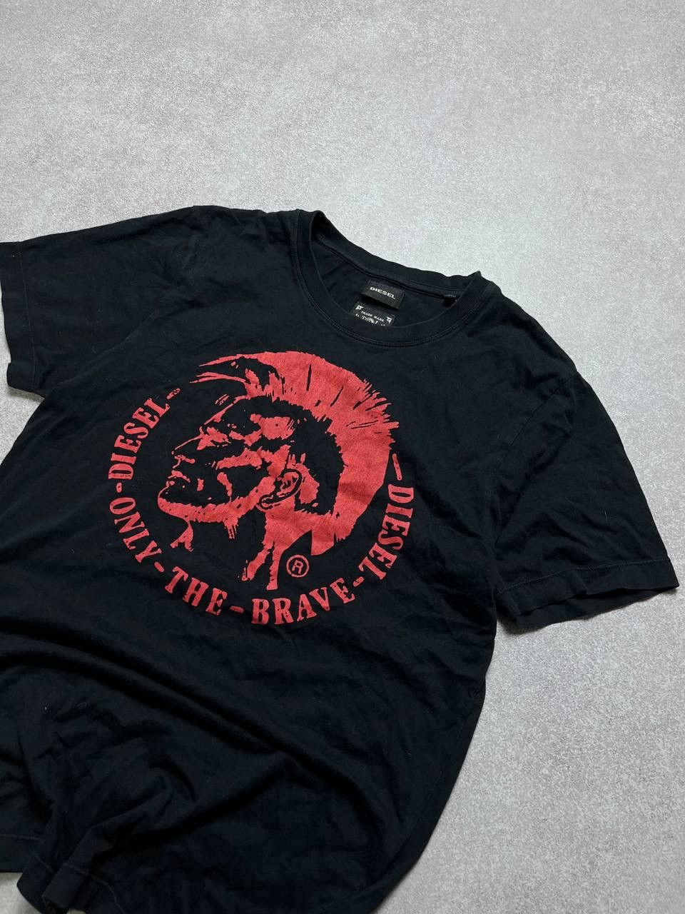 Diesel VINTAGE DIESEL BIG LOGO ONLY THE BRAVE T-SHIRT M Size US M / EU 48-50 / 2 - 2 Thumbnail