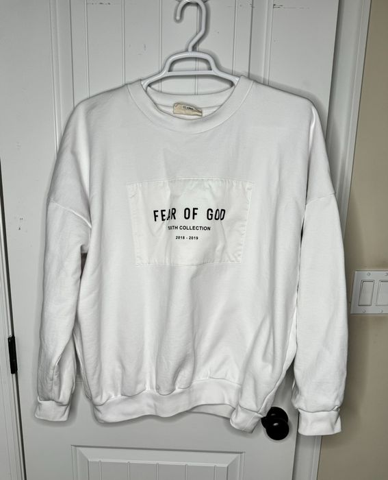 Fear of god sixth best sale collection crewneck