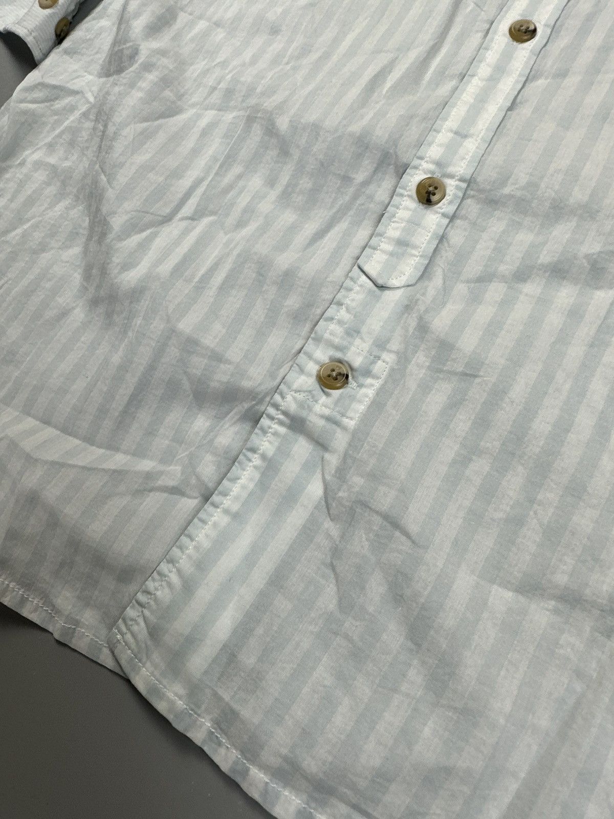 Scotch & Soda Summer Fit Stripe Blue Shirt 3/4 Sleeve Scotch&soda Size US M / EU 48-50 / 2 - 3 Thumbnail