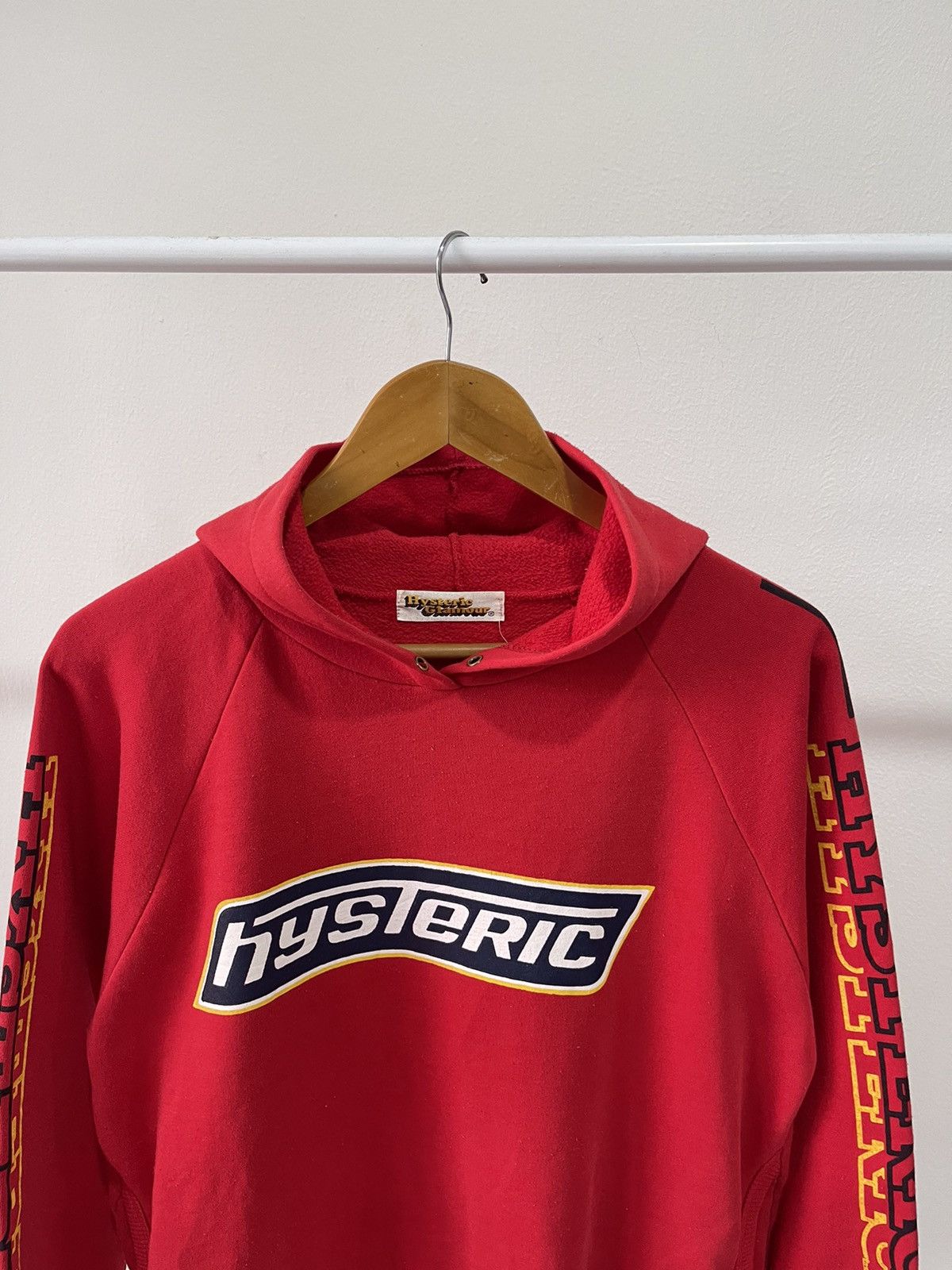 Hysteric Glamour 90s Hysteric Glamour Sneakers Logo Hoodie Size US M / EU 48-50 / 2 - 7 Thumbnail