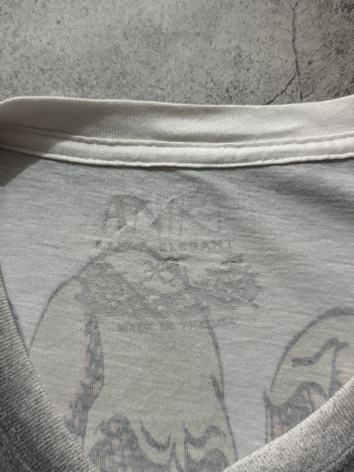 Japanese Brand 2000s ANIKI USA SUKAJAN DRAGON SKULL TEE Size US L / EU 52-54 / 3 - 7 Thumbnail