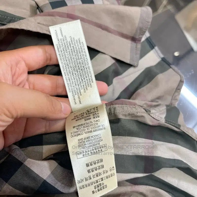 Burberry Burberry Multicolor Cotton Long Sleeve Shirt. Size US S / EU 44-46 / 1 - 9 Thumbnail