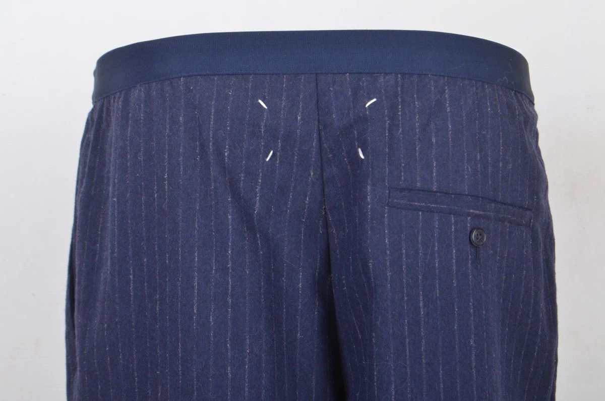Maison Margiela MAİSON MARTİN MARGİELA WOOL CROPPED STRİPED PANTS TROUSERS Size 28" / US 6 / IT 42 - 1 Thumbnail